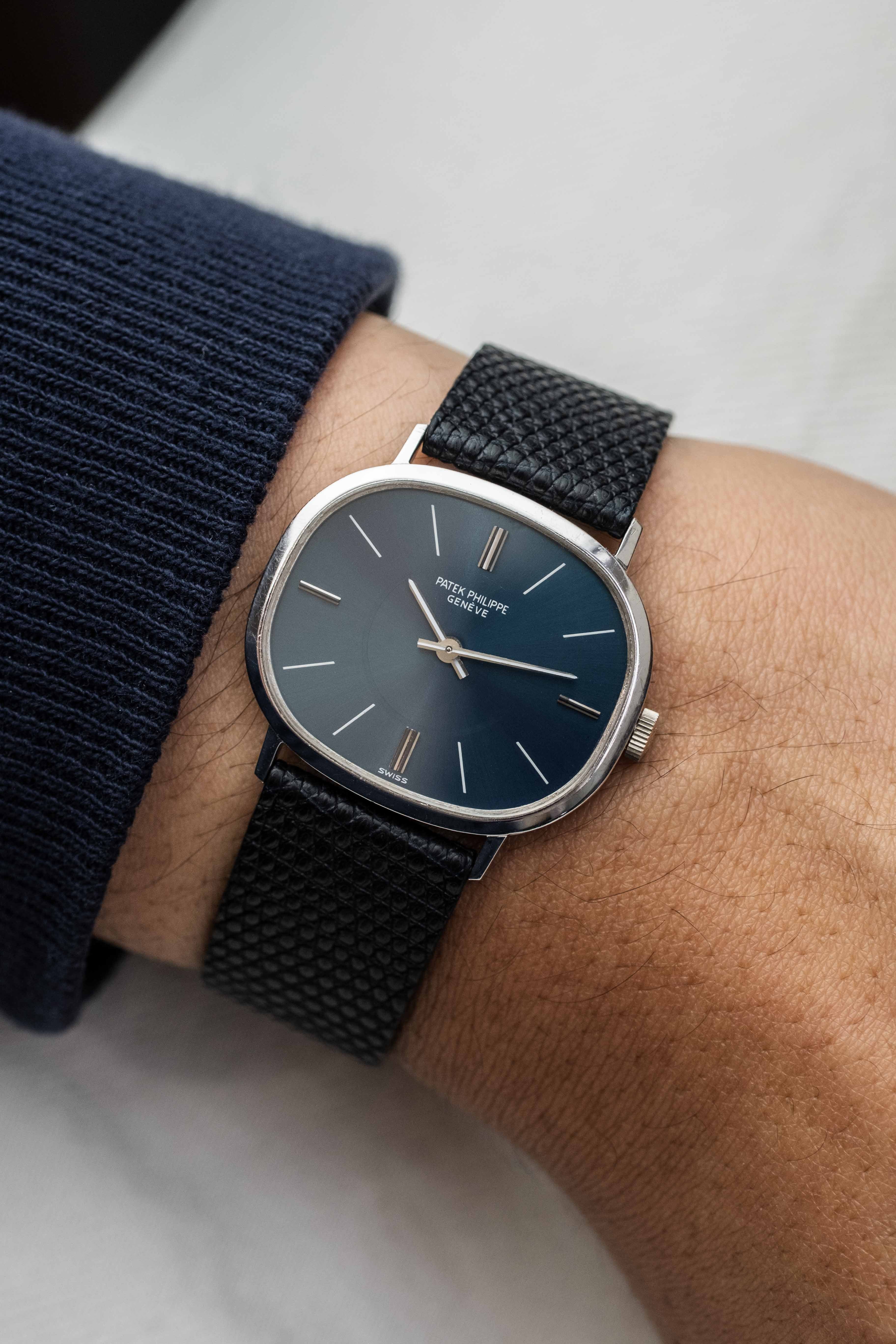 Patek Philippe Ellipse, White Gold Ref. 3545 1970s