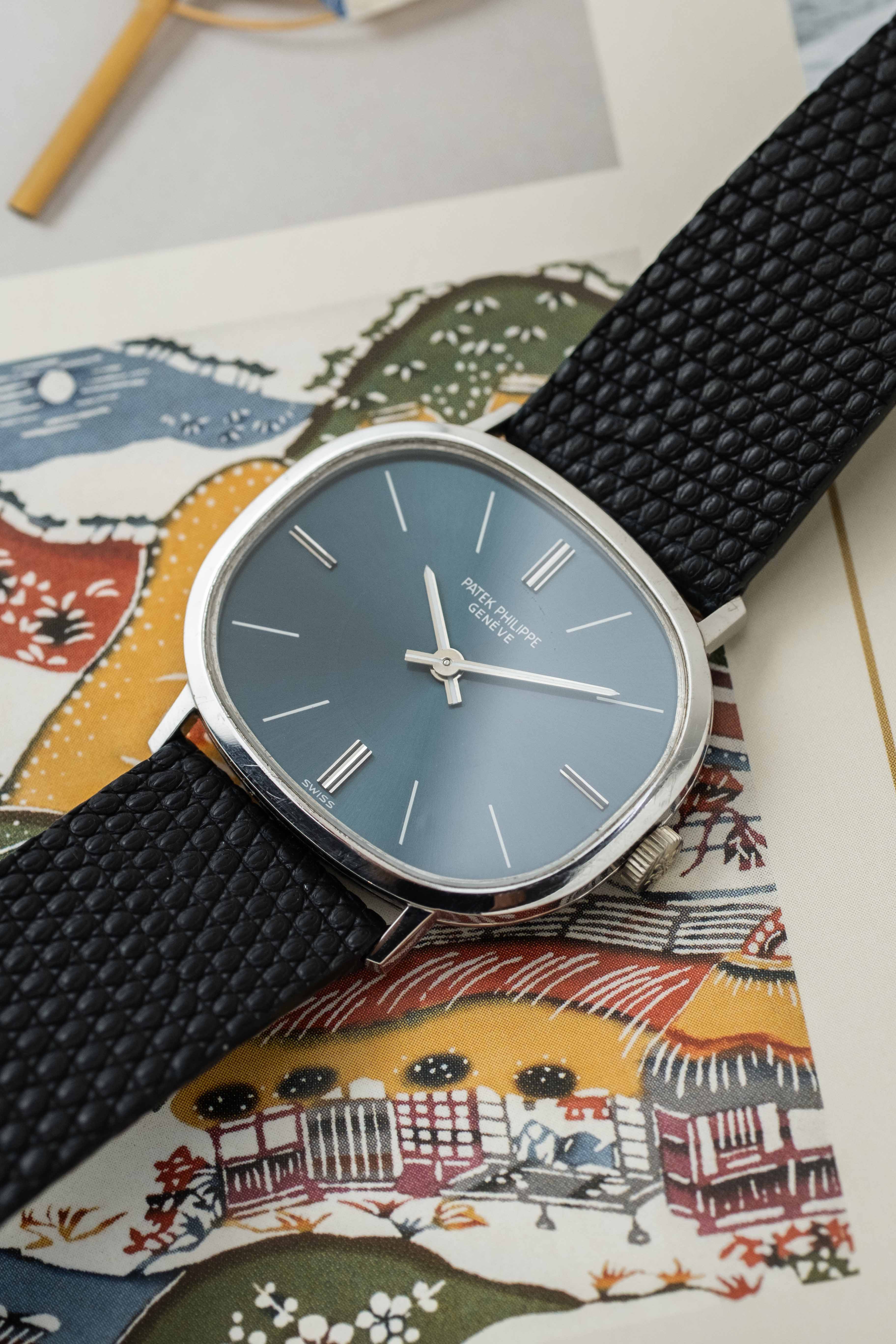 Patek Philippe Ellipse, White Gold Ref. 3545 1970s