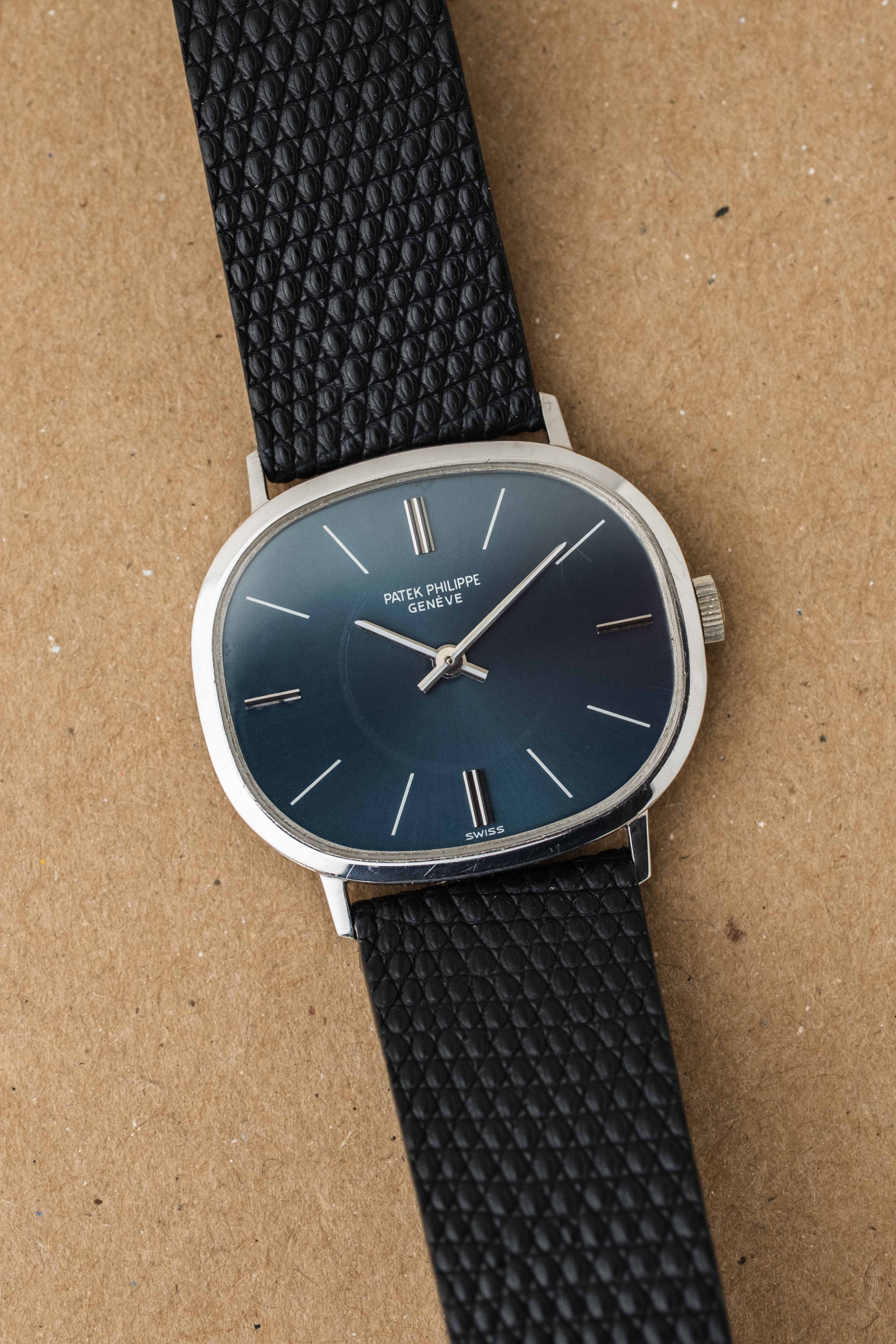 Patek Philippe Ellipse, White Gold Ref. 3545 1970s