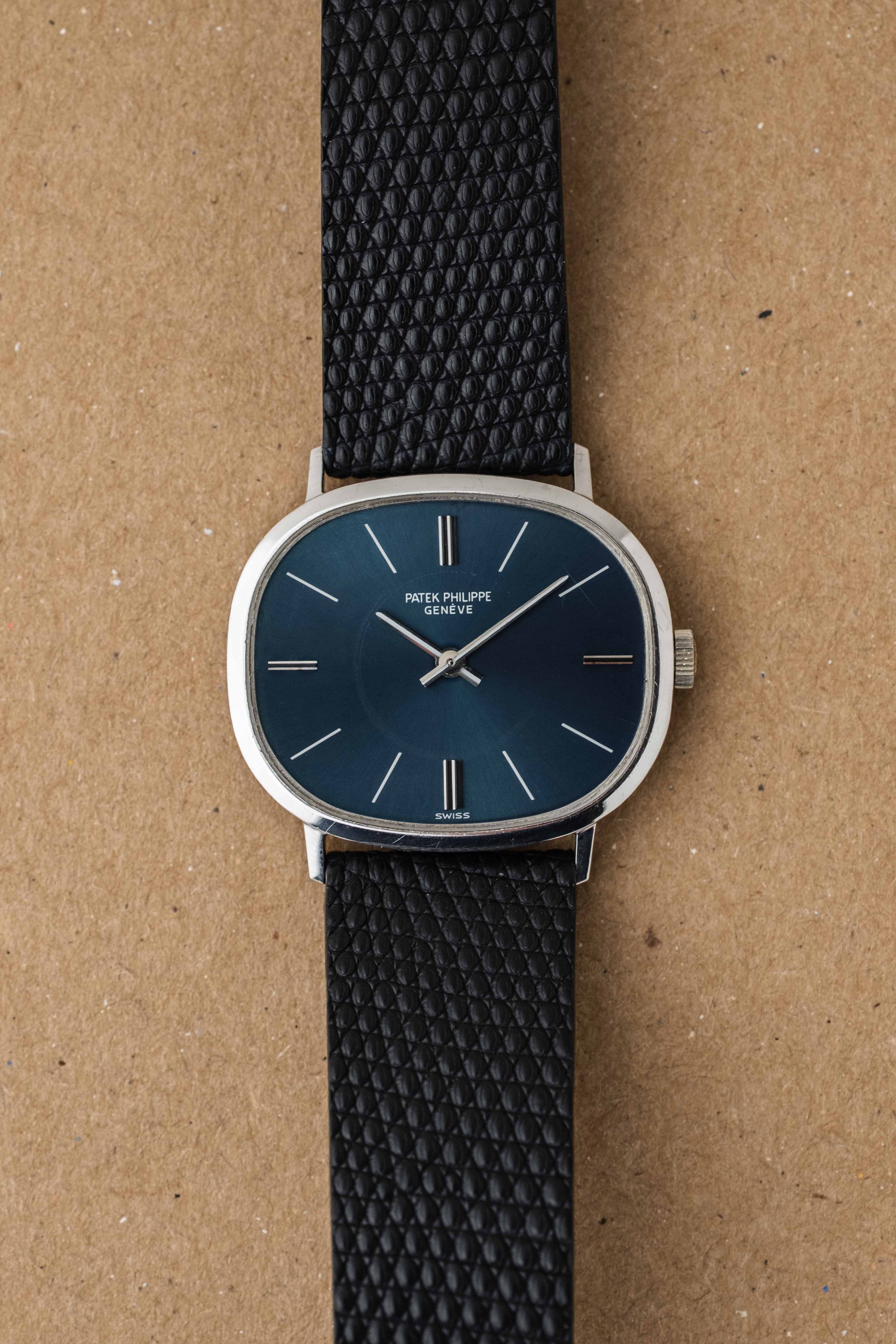 Patek Philippe Ellipse, White Gold Ref. 3545 1970s