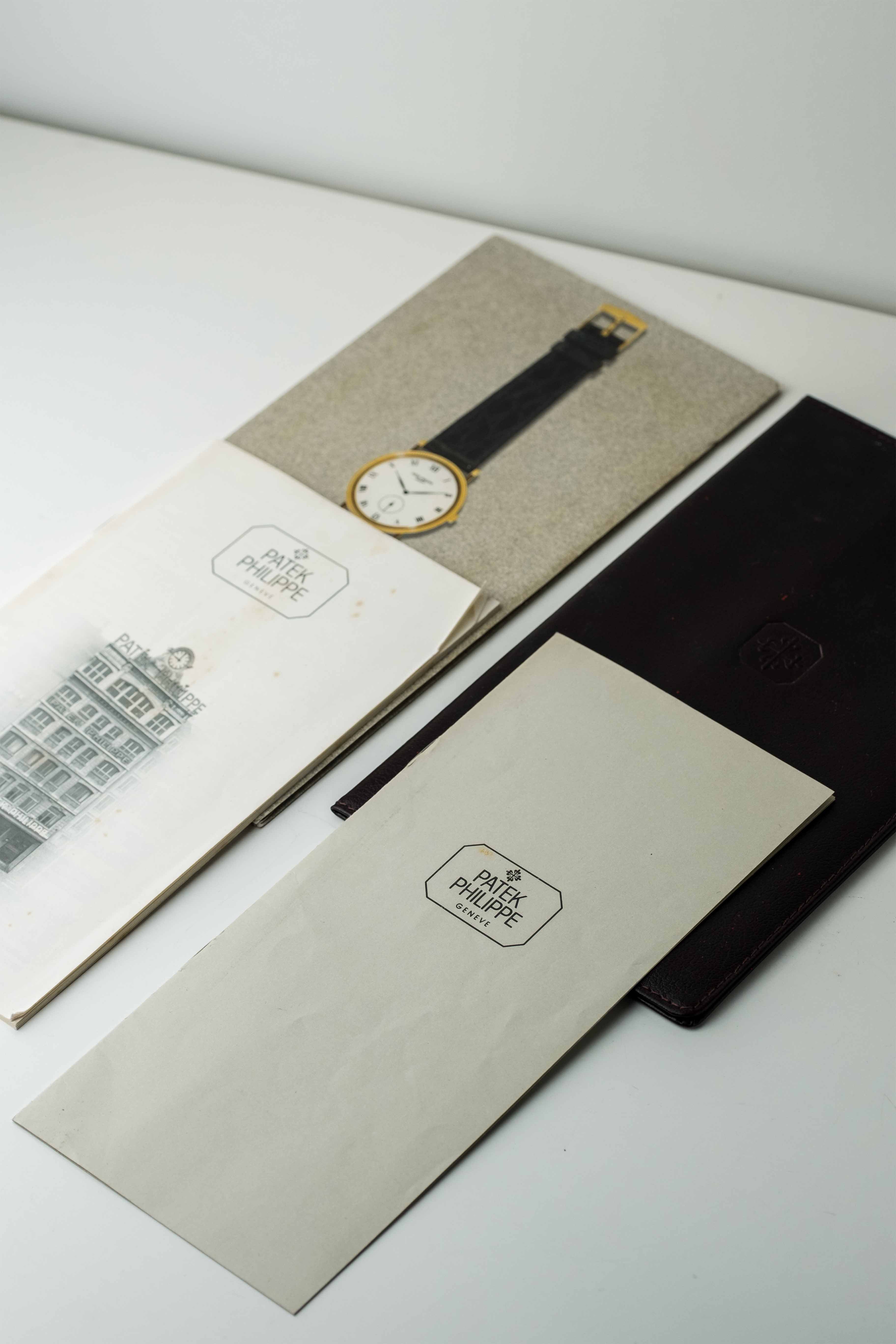 Patek Philippe Calatrava Ref. 3919J 1987 w/ Papers