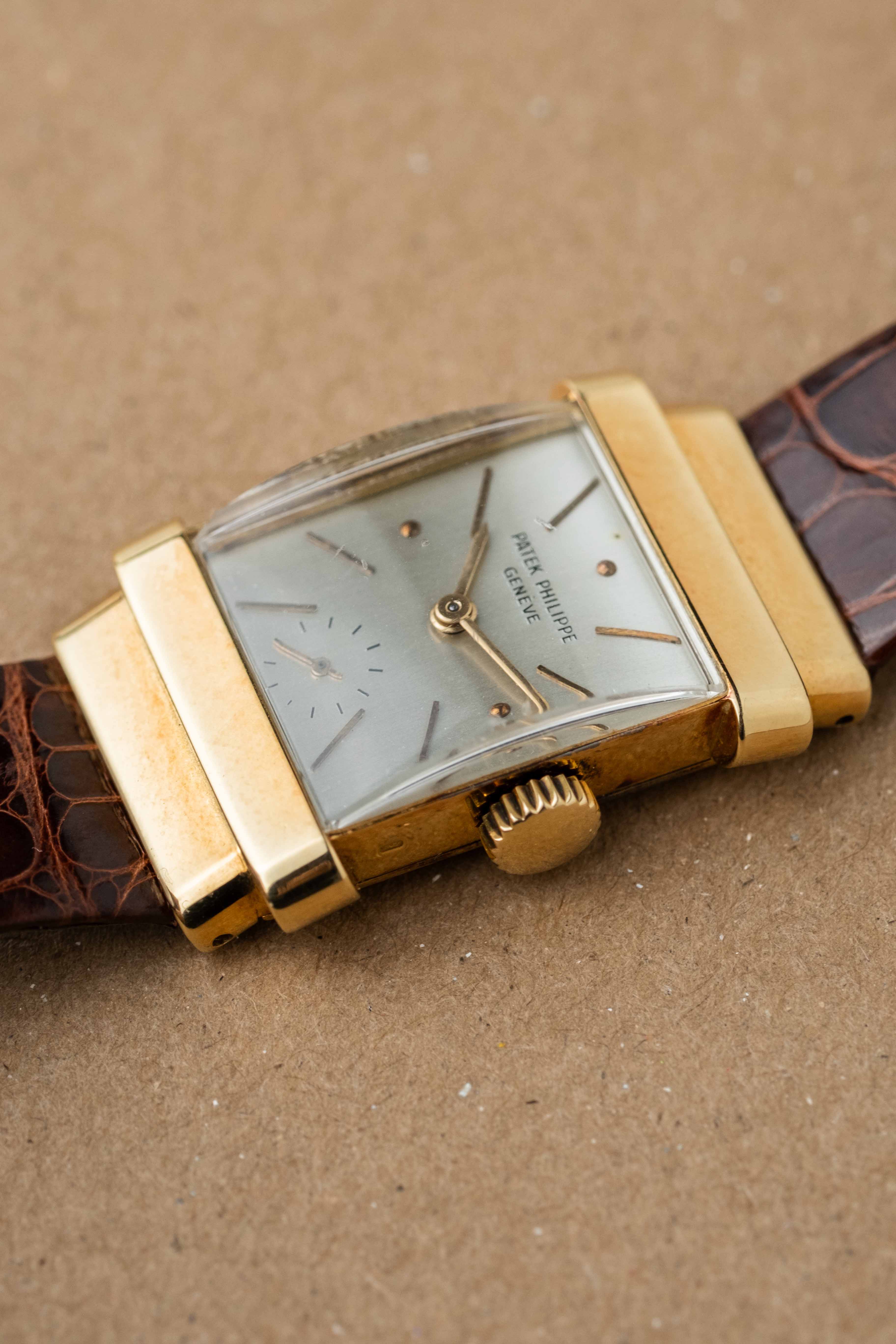 Patek Philippe Top Hat Ref. 1450 1956 w/ Extract & Pouch