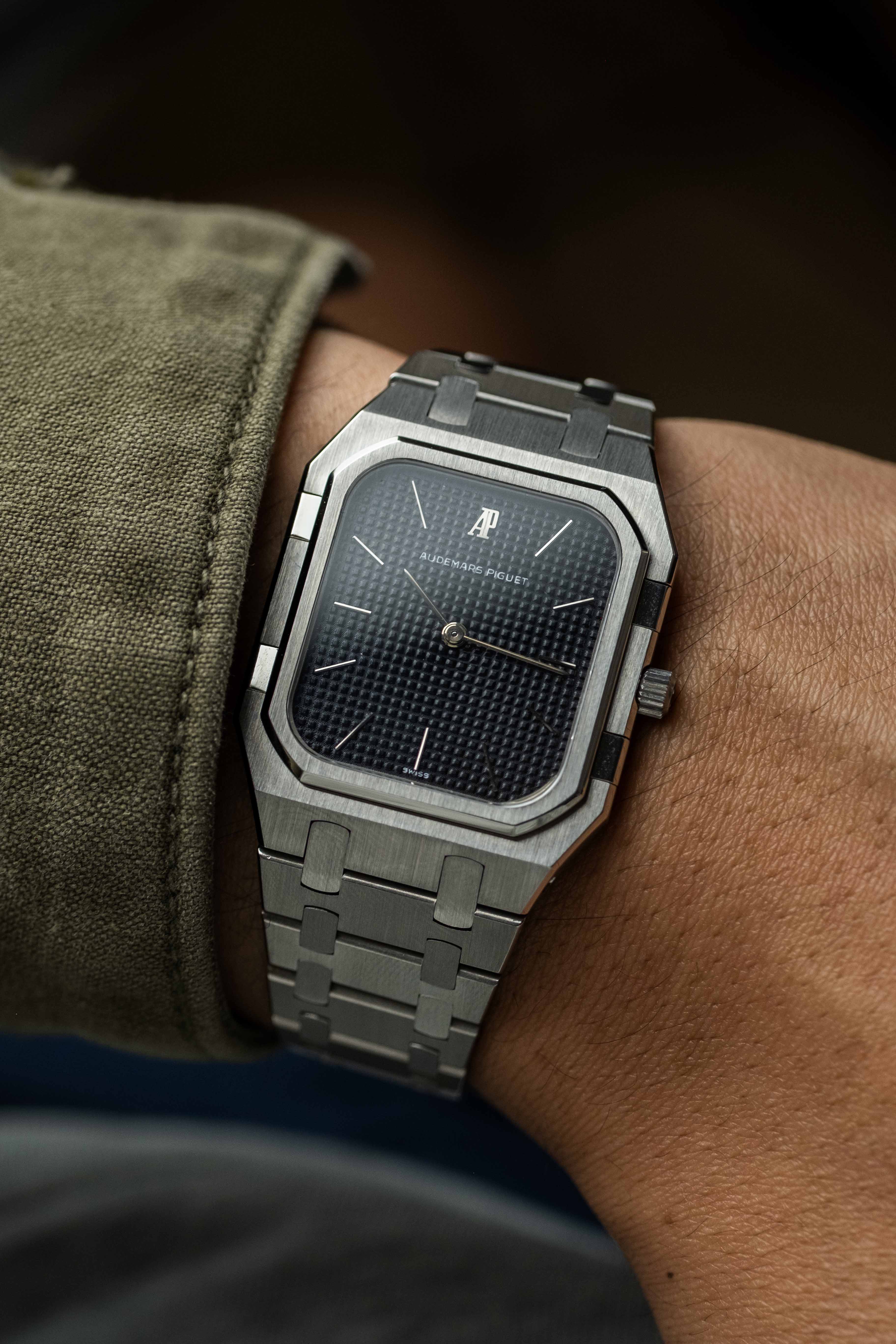 Audemars Piguet Royal Oak Rectangular Ref. 6005ST 1970s