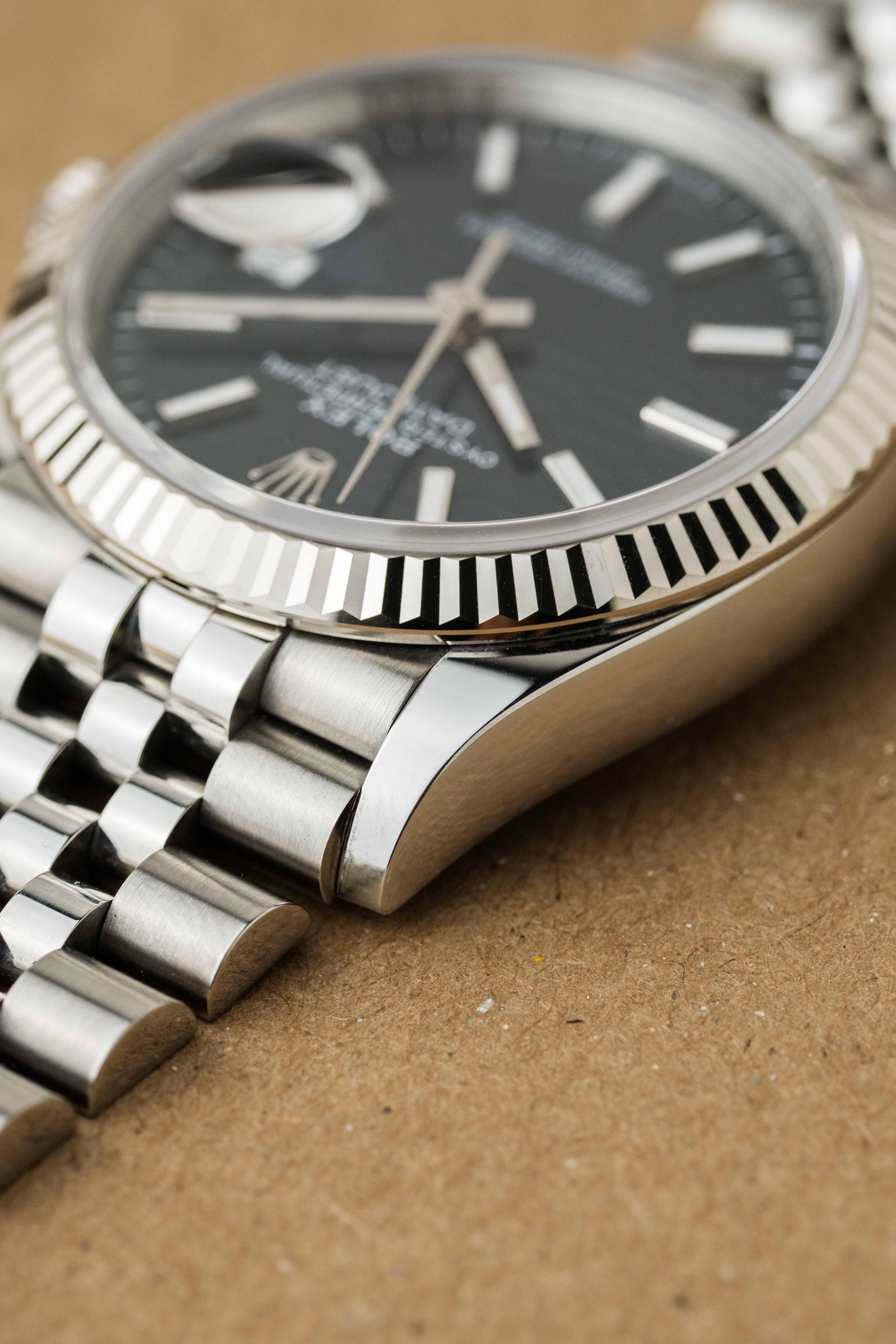 Rolex Datejust Ref. 126234 'Blue Motif' Dial 2023 w/ Box & Papers