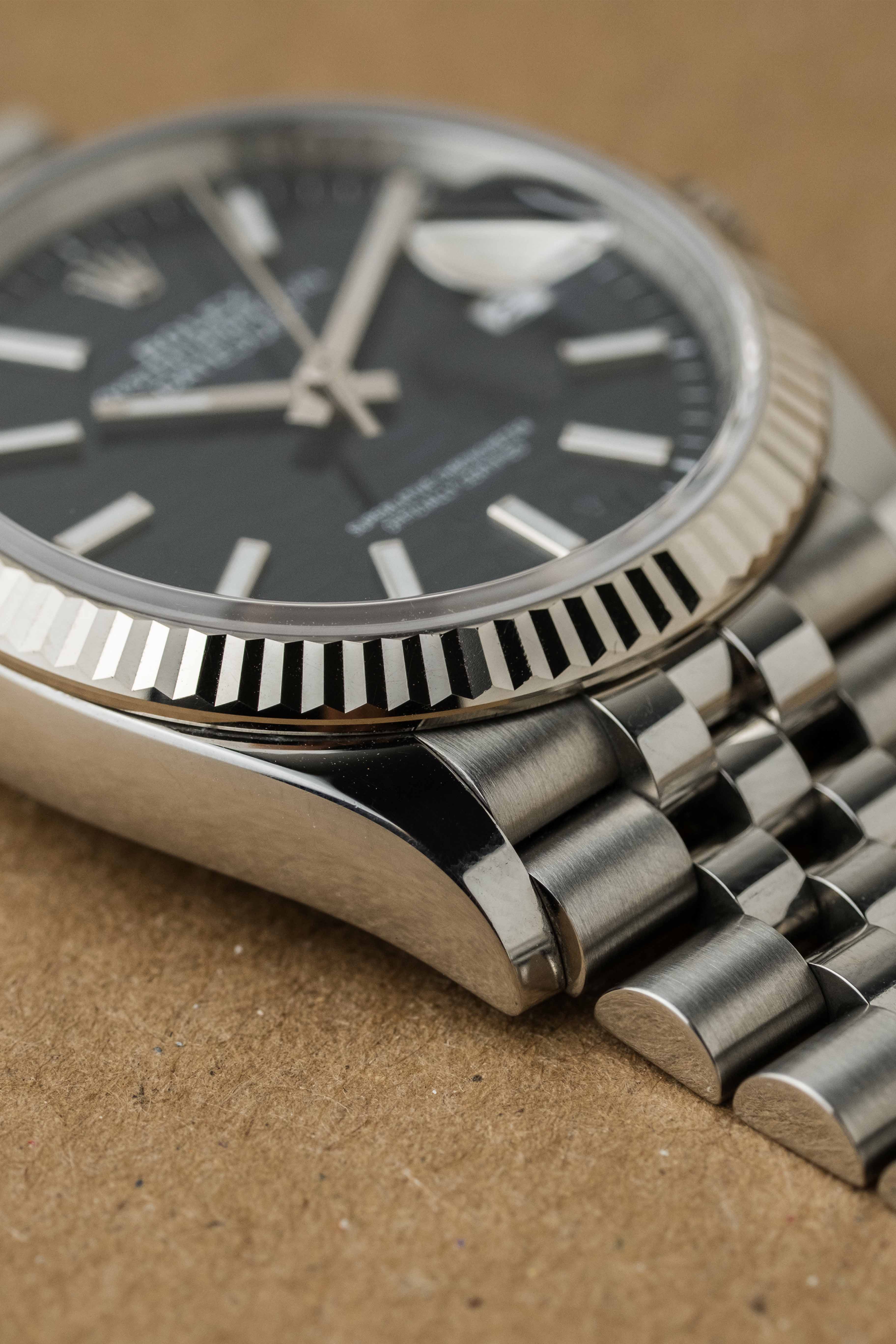 Rolex Datejust Ref. 126234 'Blue Motif' Dial 2023 w/ Box & Papers