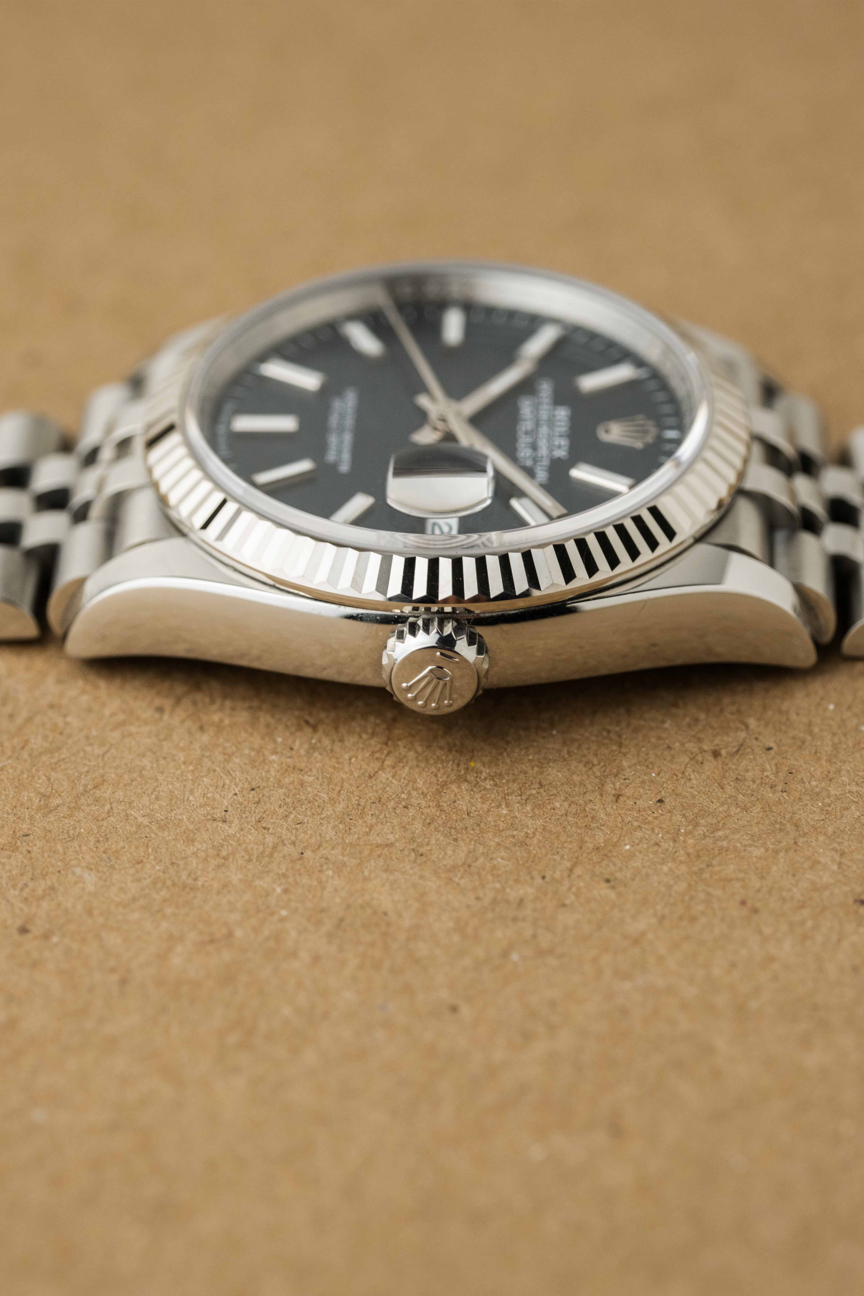 Rolex Datejust Ref. 126234 'Blue Motif' Dial 2023 w/ Box & Papers