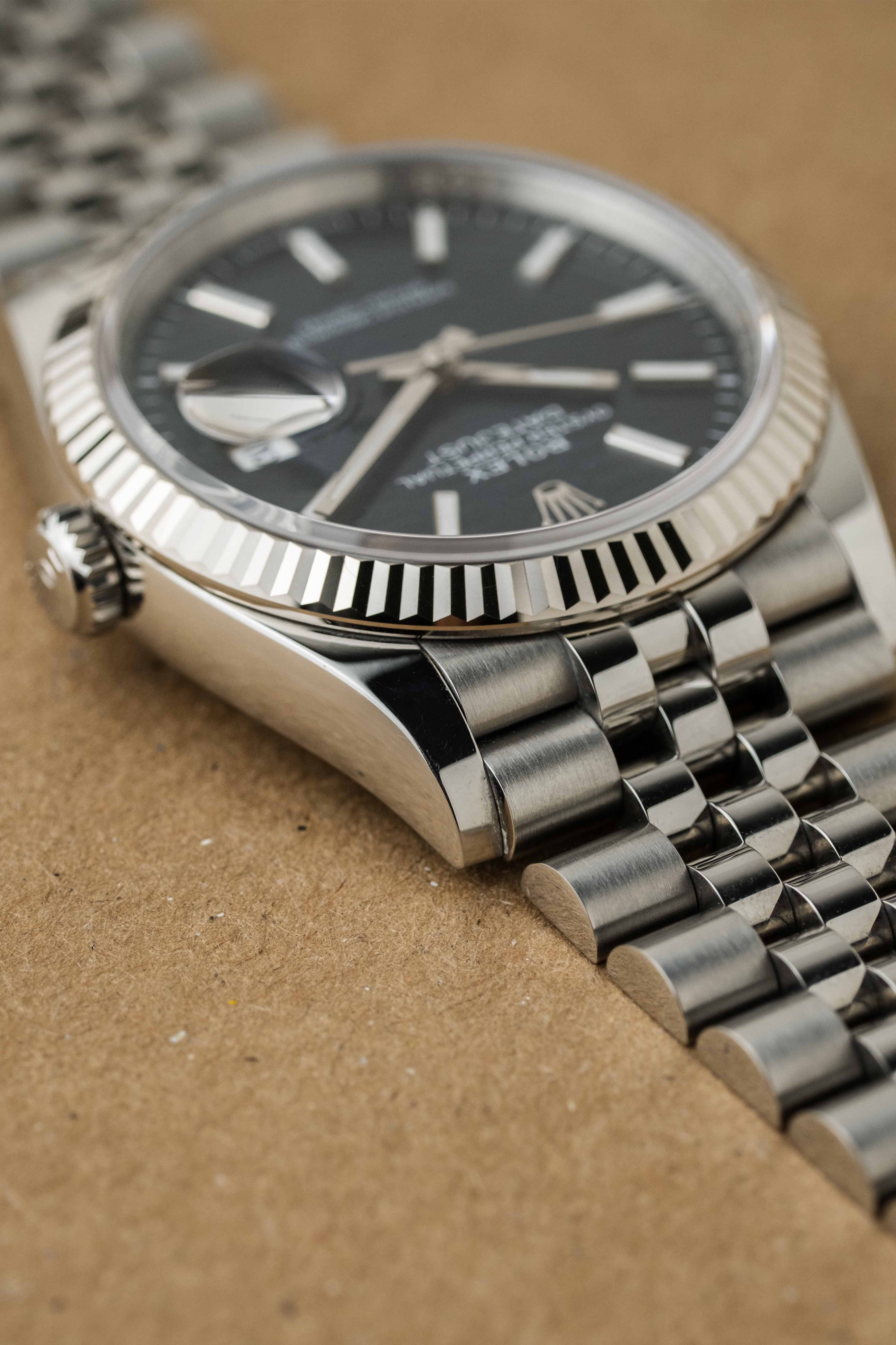 Rolex Datejust Ref. 126234 'Blue Motif' Dial 2023 w/ Box & Papers