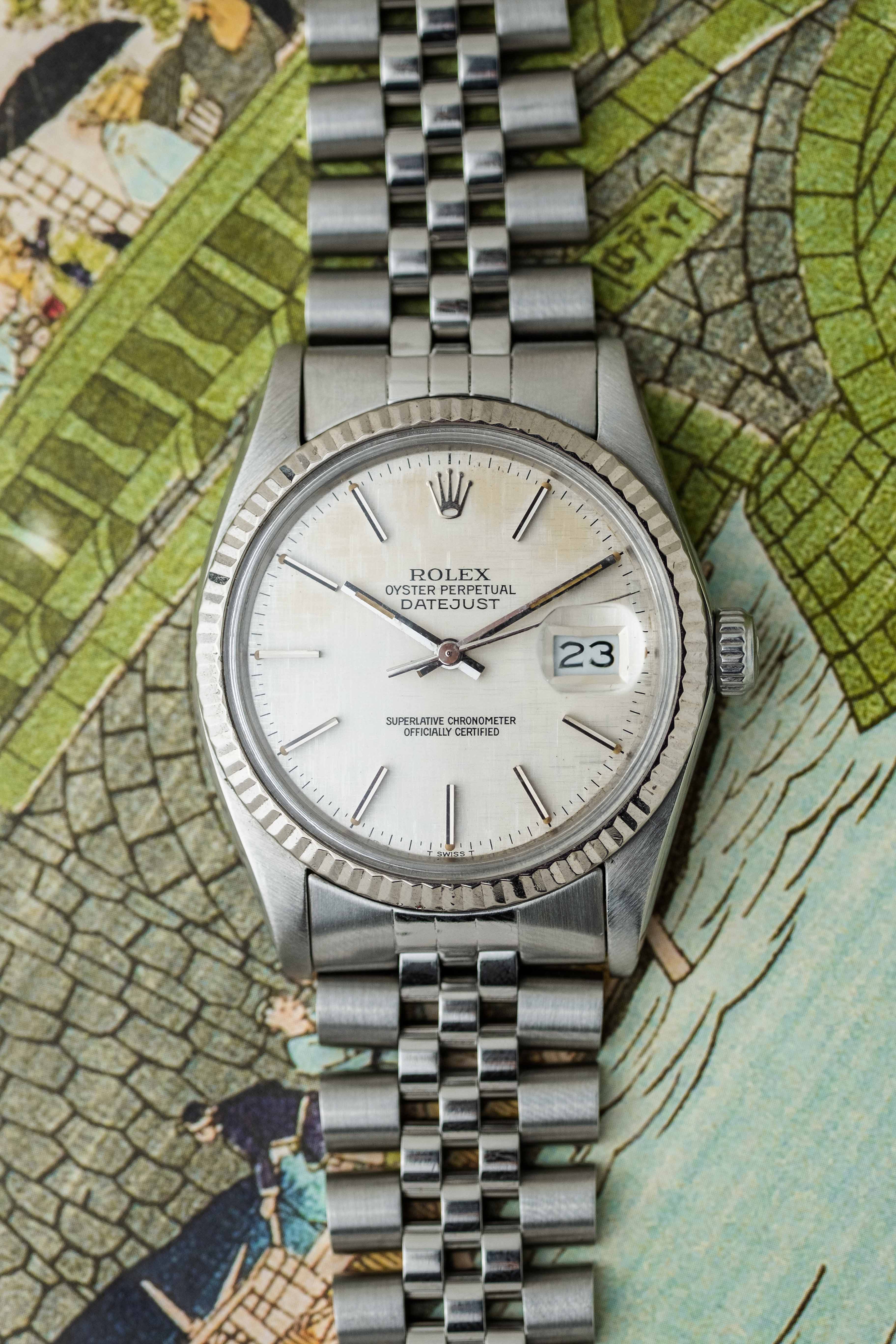 Rolex Datejust Ref. 16014 'Linen' Dial 1983
