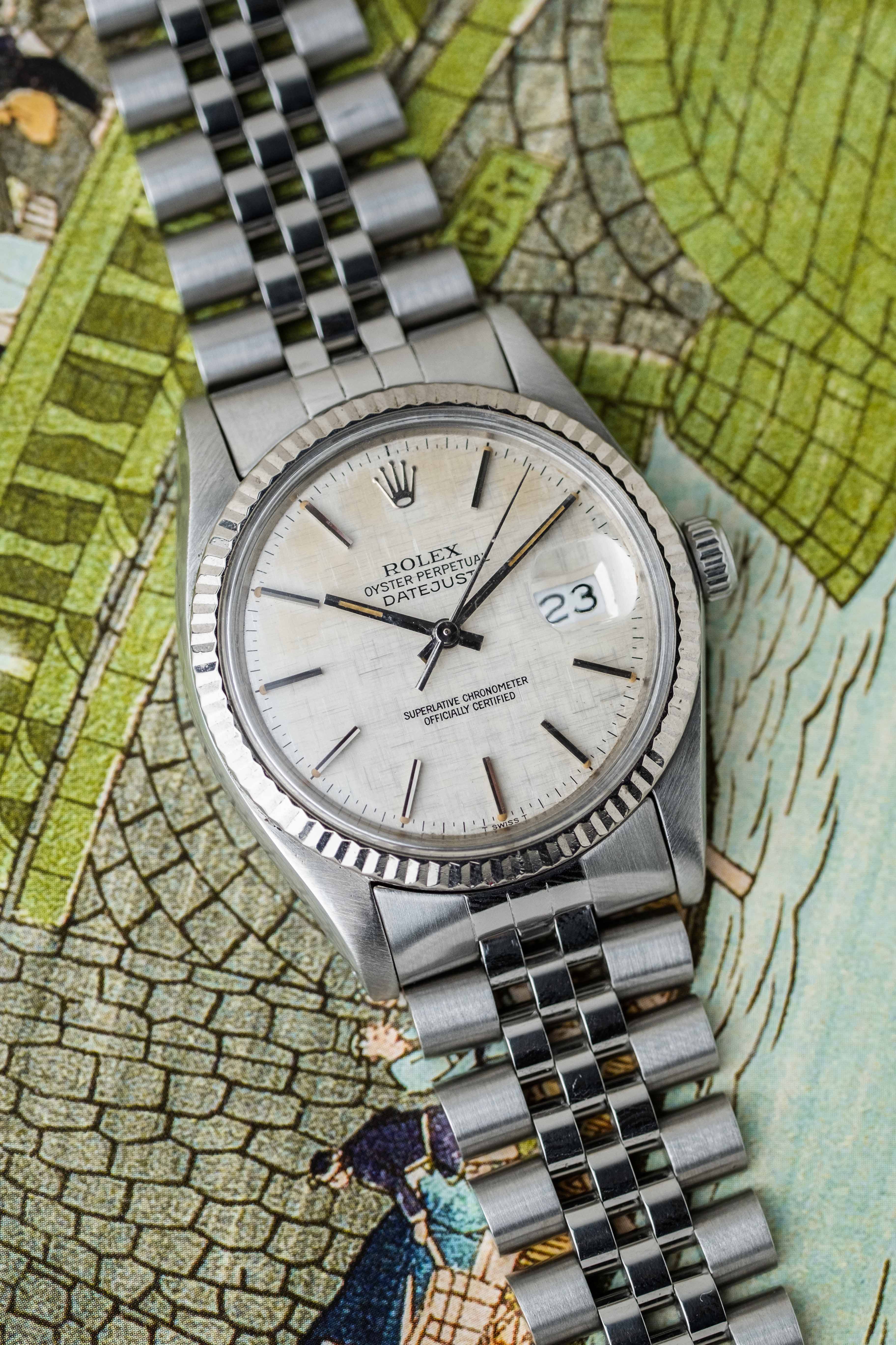 Rolex Datejust Ref. 16014 'Linen' Dial 1983
