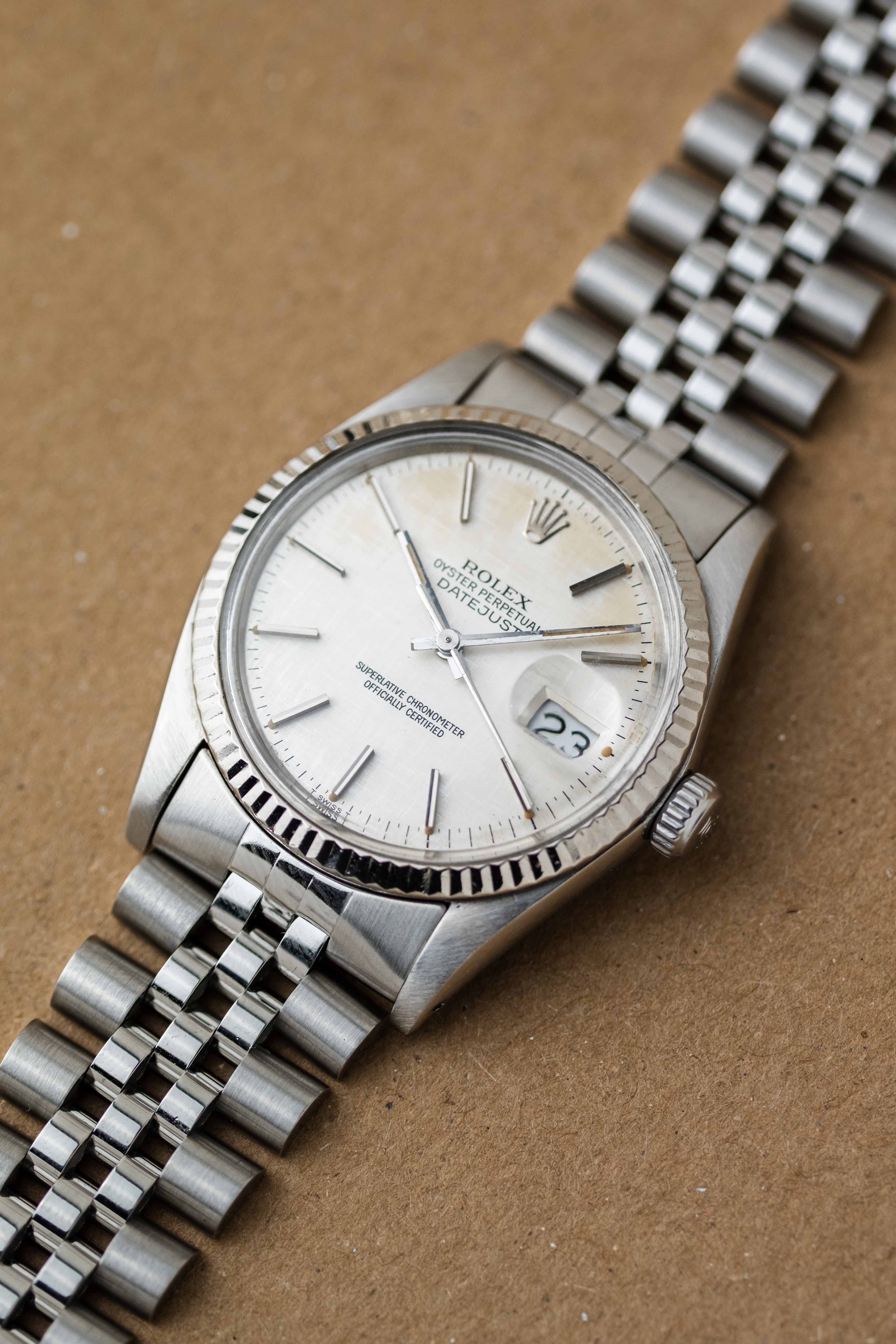 Rolex Datejust Ref. 16014 'Linen' Dial 1983