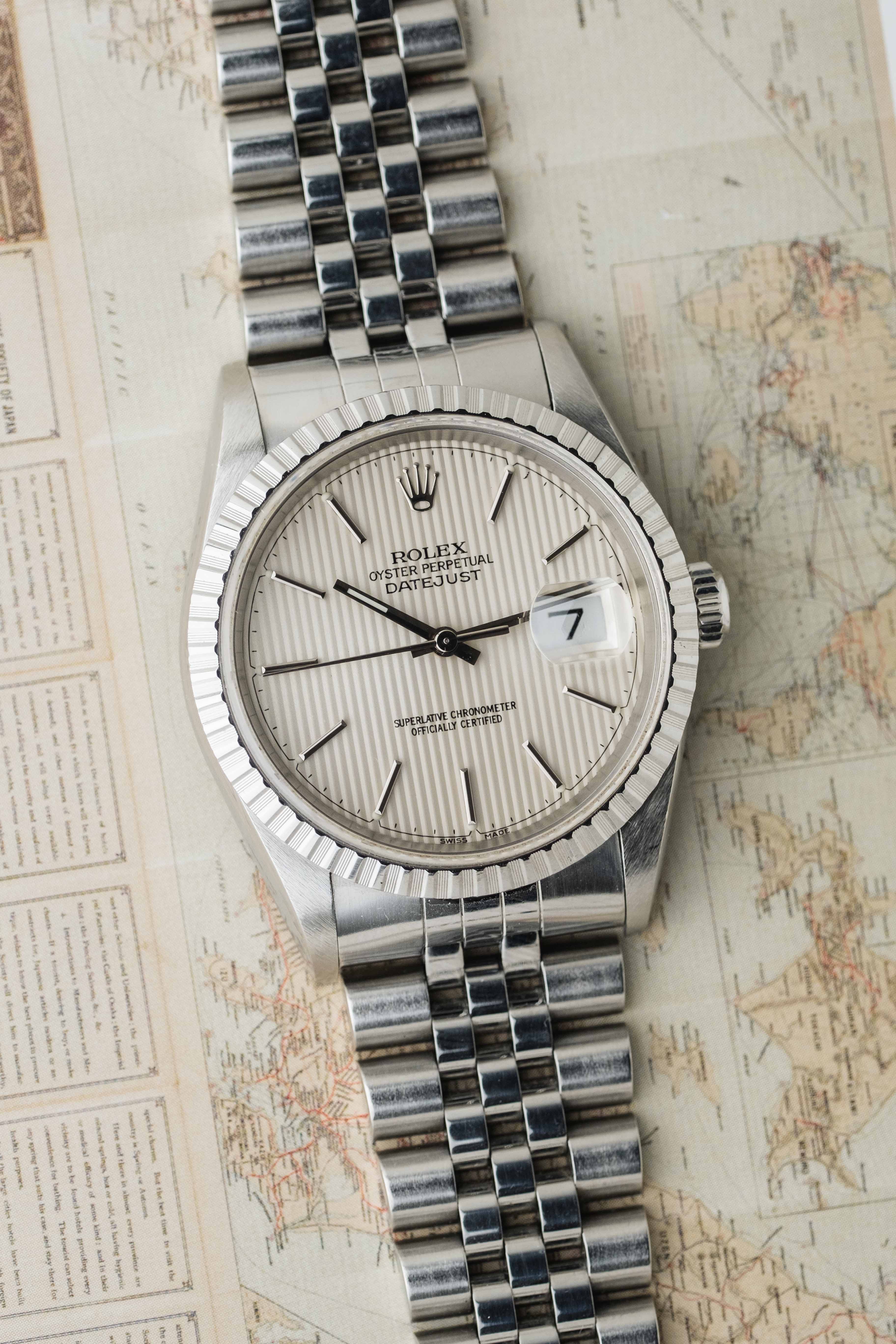 Rolex Datejust Ref. 16220 'Tapestry' Dial 1998