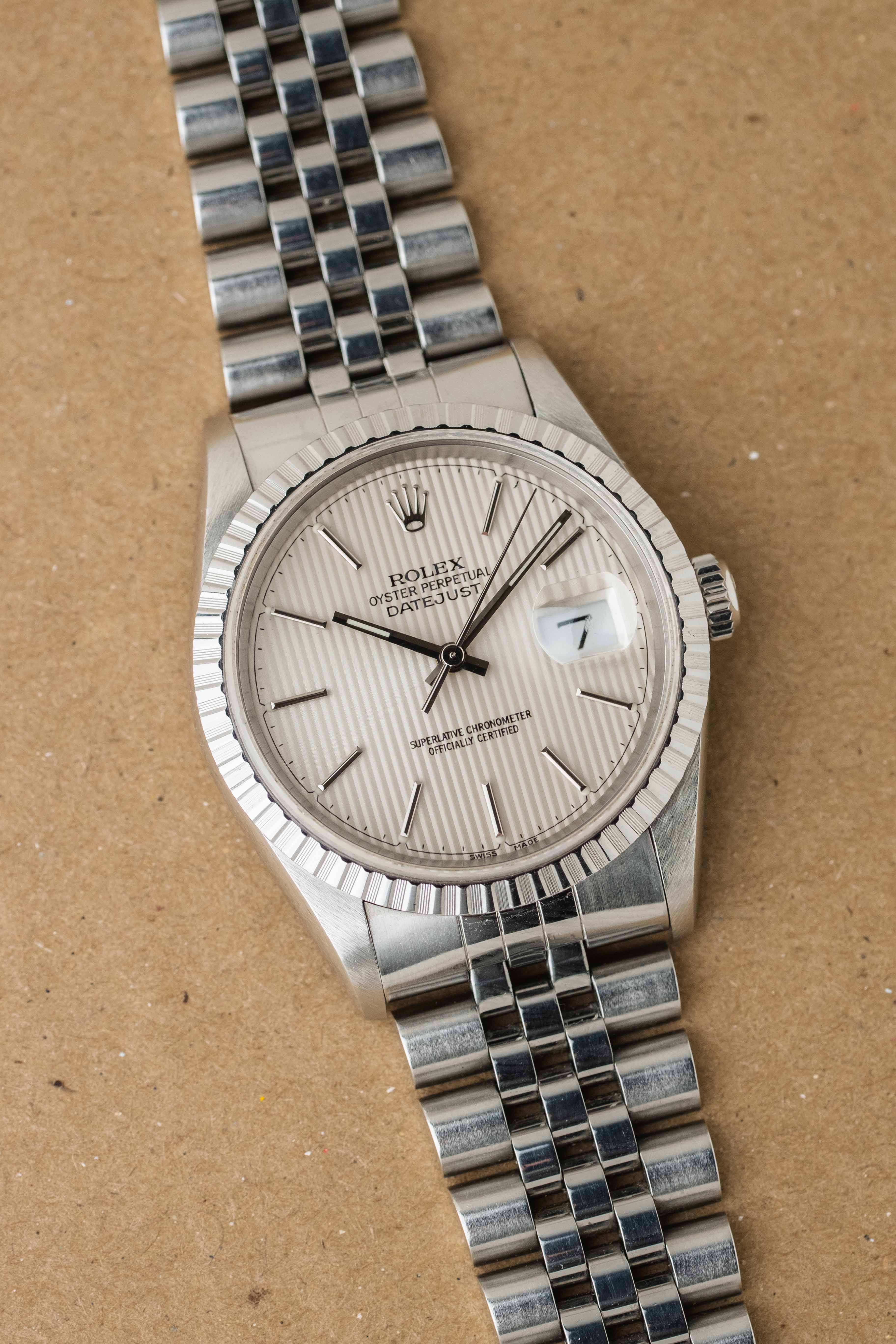 Rolex Datejust Ref. 16220 'Tapestry' Dial 1998