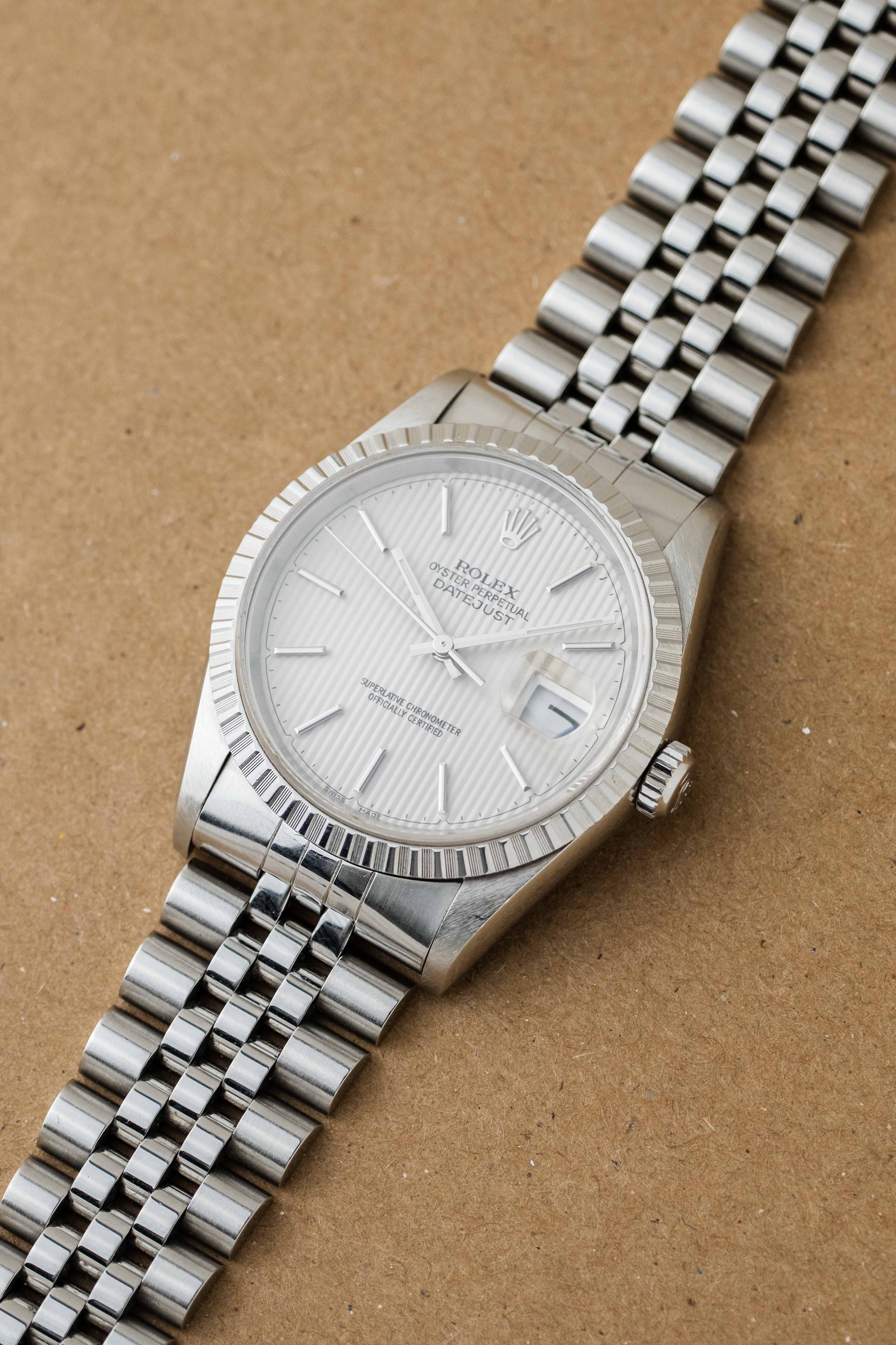 Rolex Datejust Ref. 16220 'Tapestry' Dial 1998