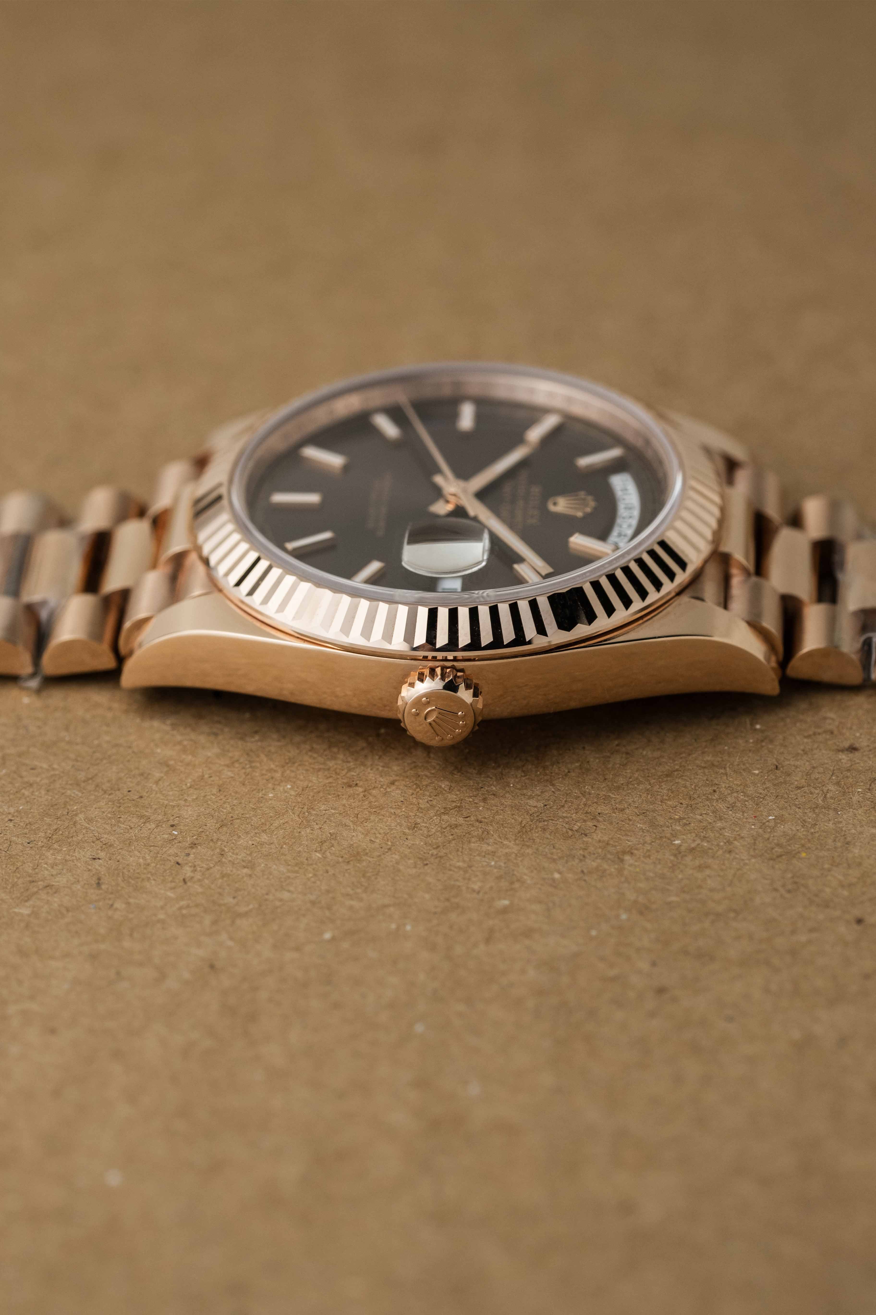 Rolex Day-Date 40 Ref. 228235 'Chocolate Brown' Dial 2024 w/ Box & Papers