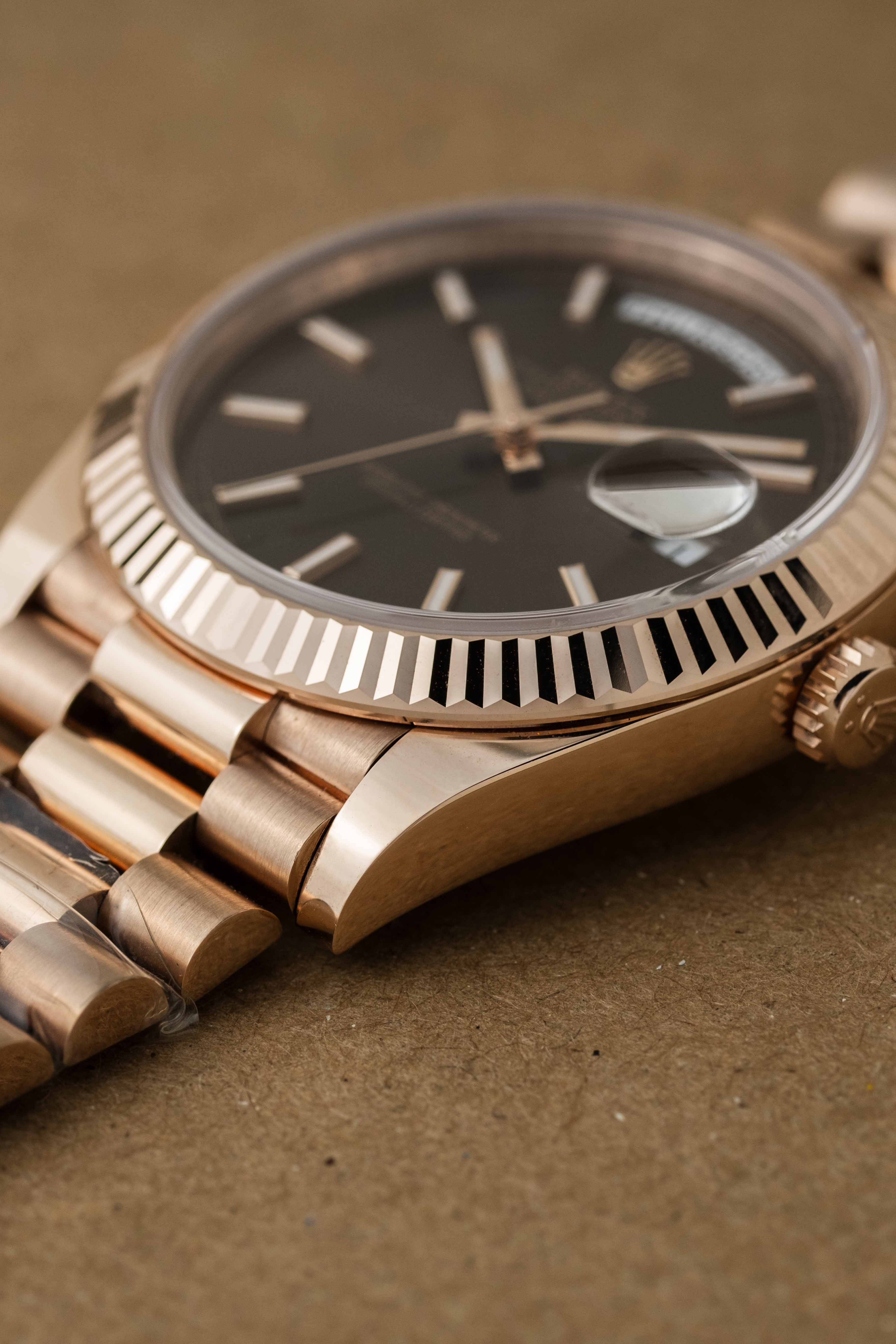 Rolex Day-Date 40 Ref. 228235 'Chocolate Brown' Dial 2024 w/ Box & Papers