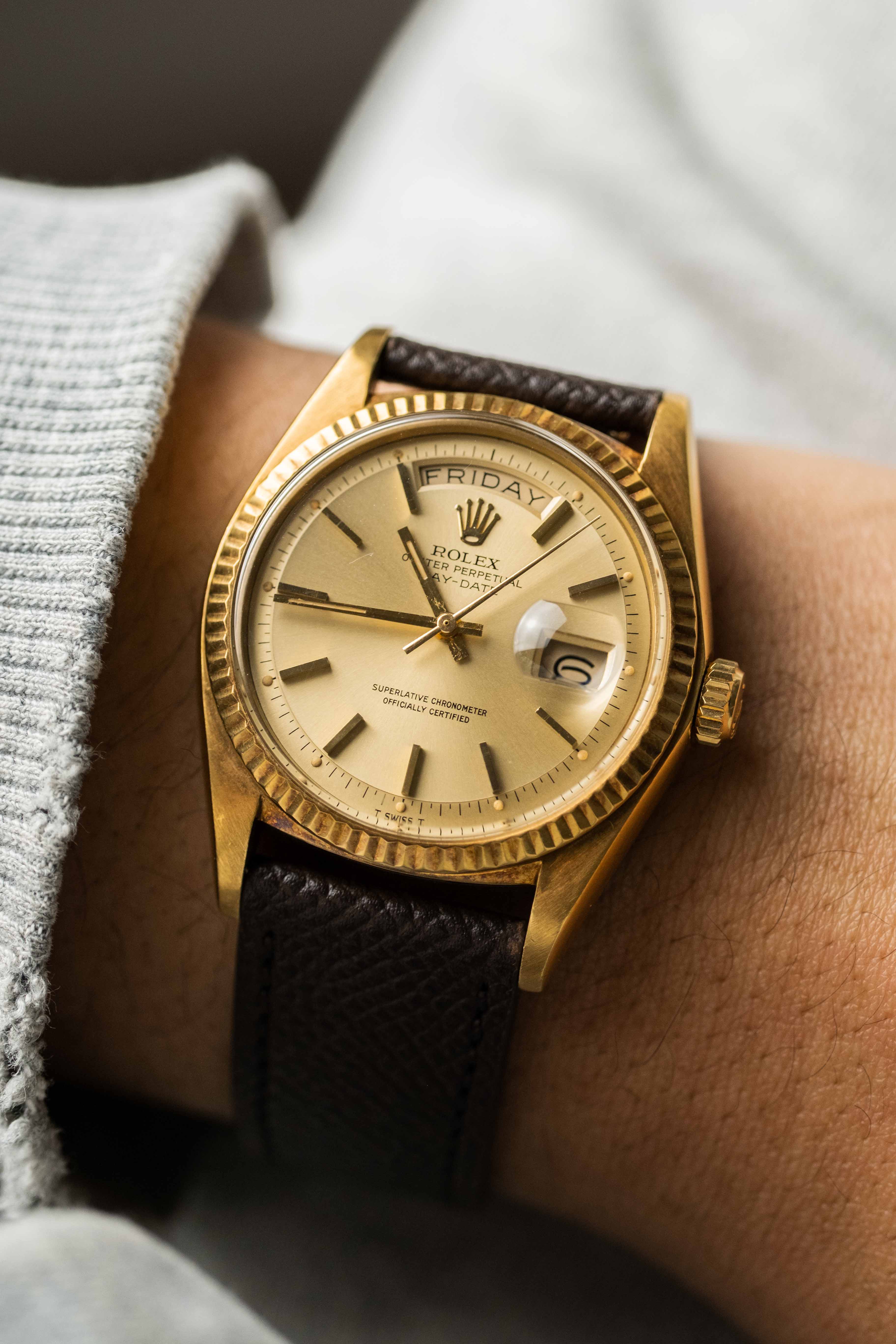 Rolex Day-Date Ref. 1803 'Champagne' Dial 1975