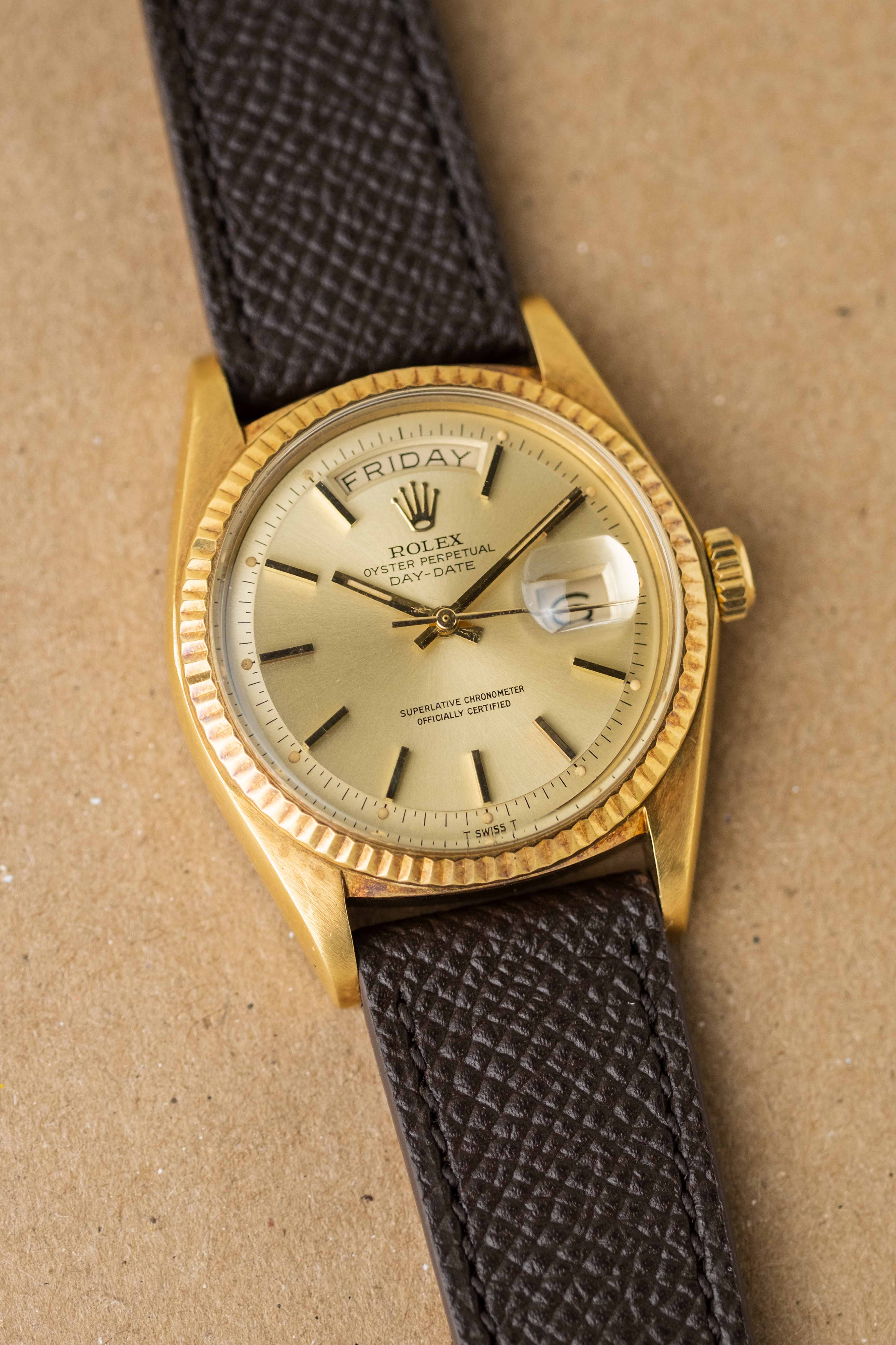 Rolex Day-Date Ref. 1803 'Champagne' Dial 1975