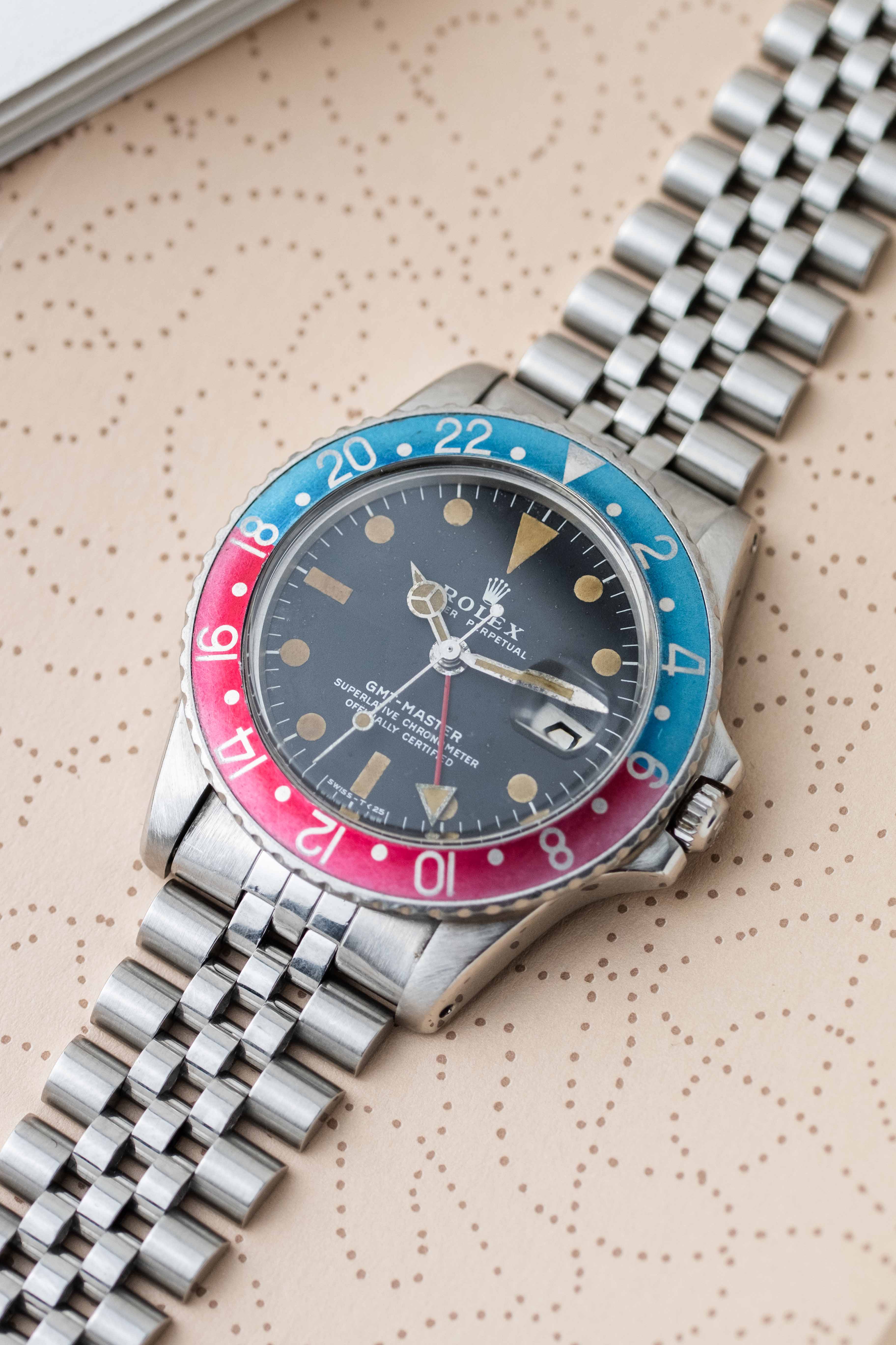 Rolex Gmt Master 1973 Rolex GMT-Master 1675 'MK II' Matte Dial