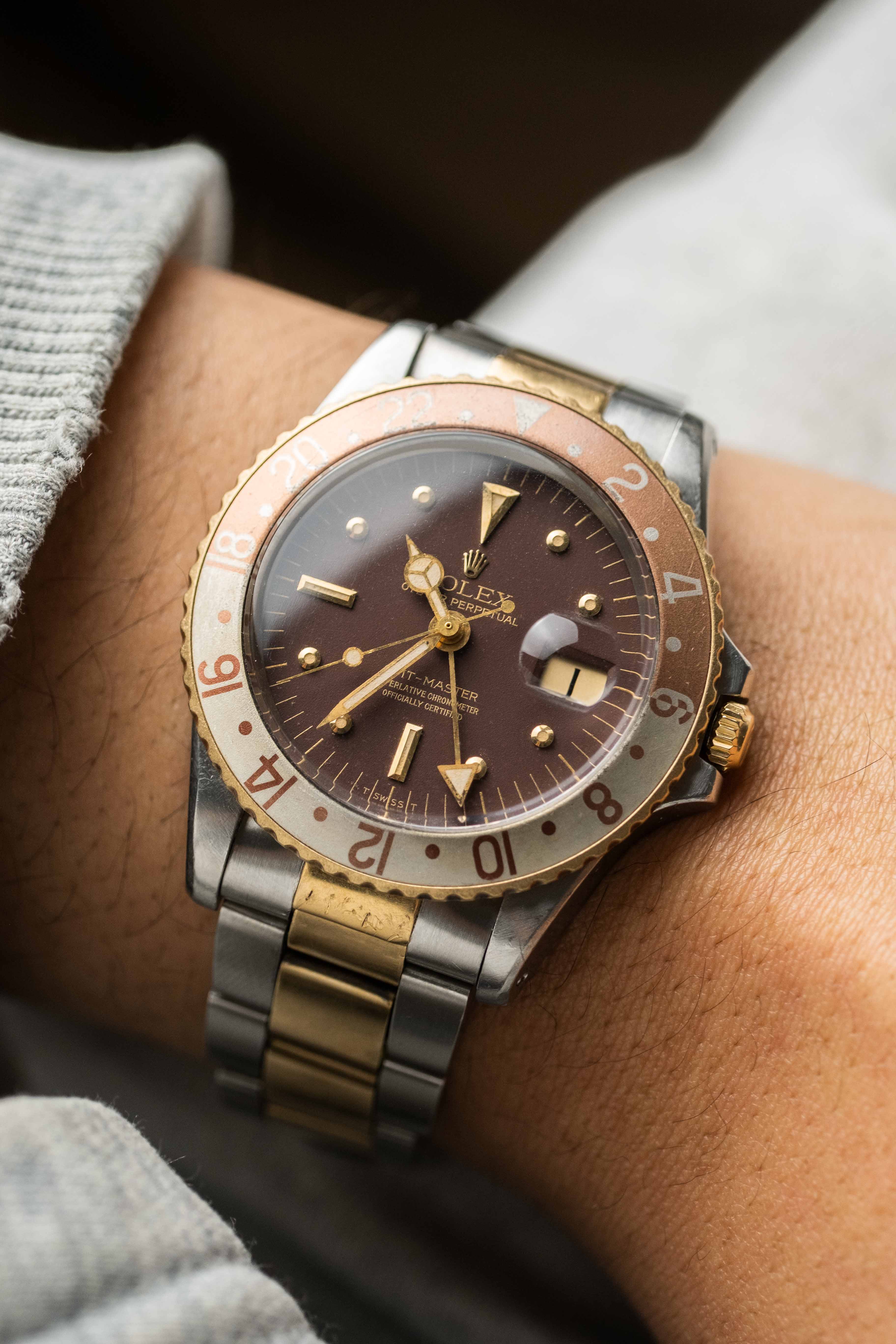 Rolex GMT-Master Ref. 1675/3 'Root Beer' Nipple Dial 1972