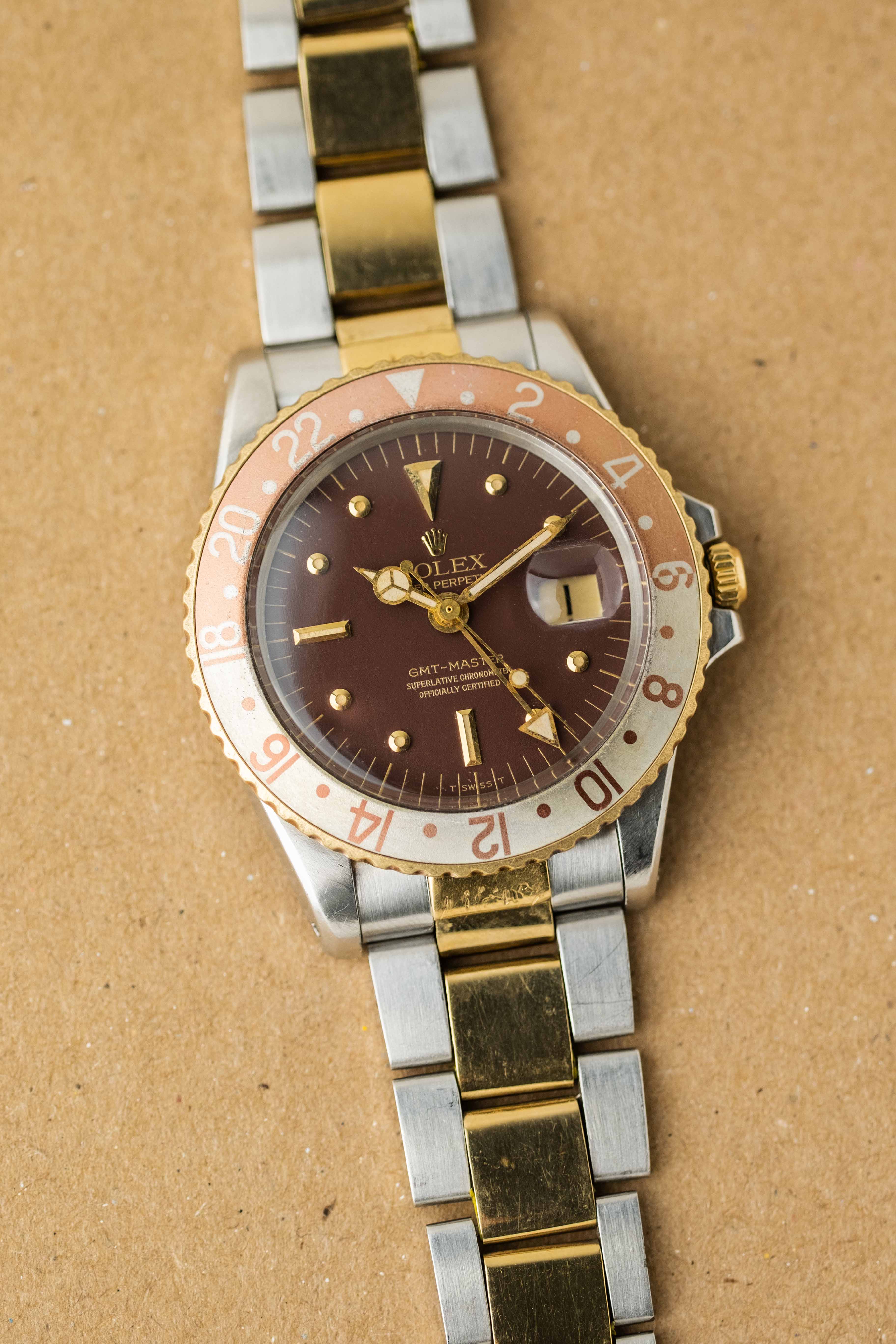 Rolex GMT-Master Ref. 1675/3 'Root Beer' Nipple Dial 1972