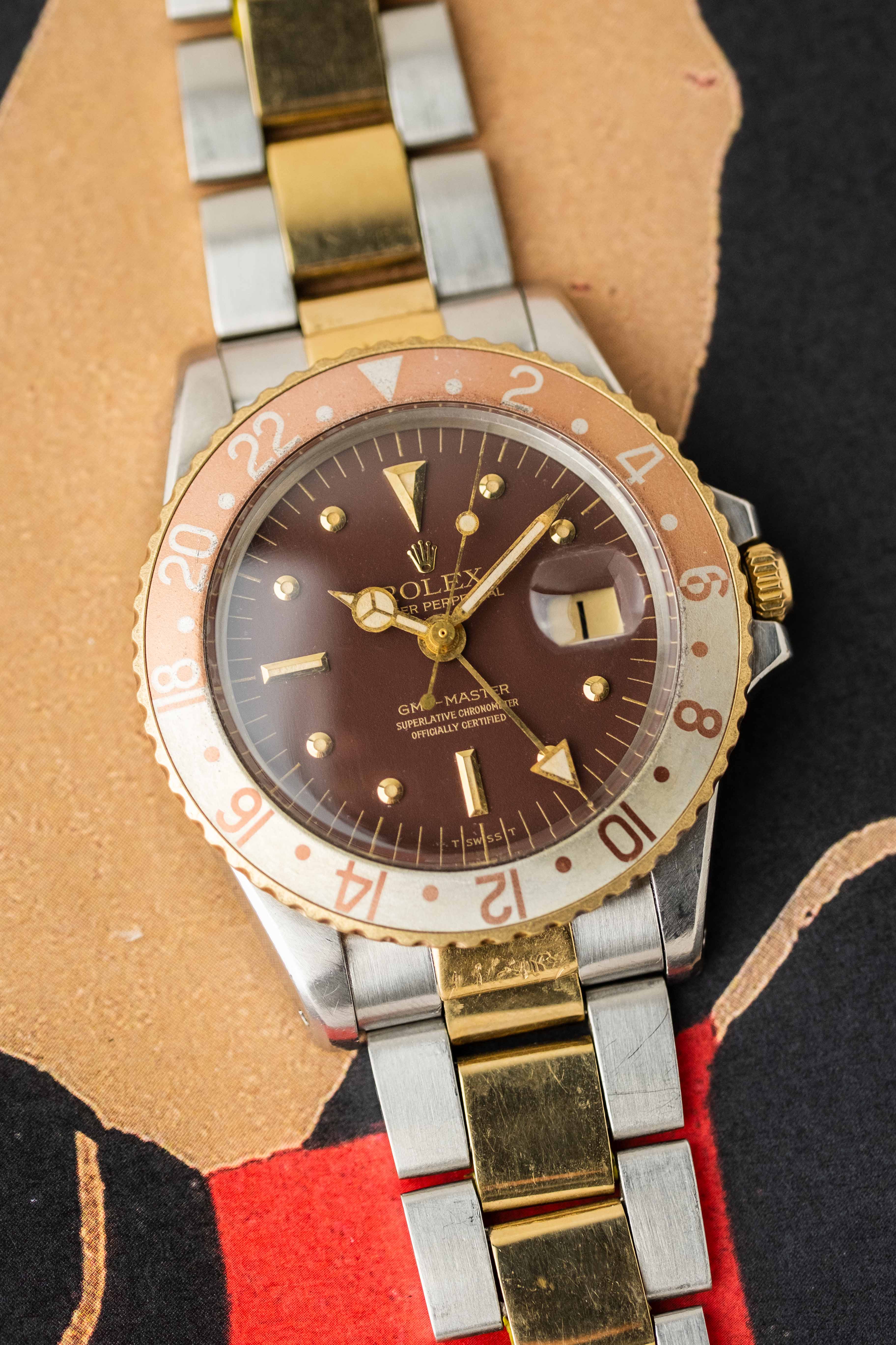 Rolex GMT-Master Ref. 1675/3 'Root Beer' Nipple Dial 1972