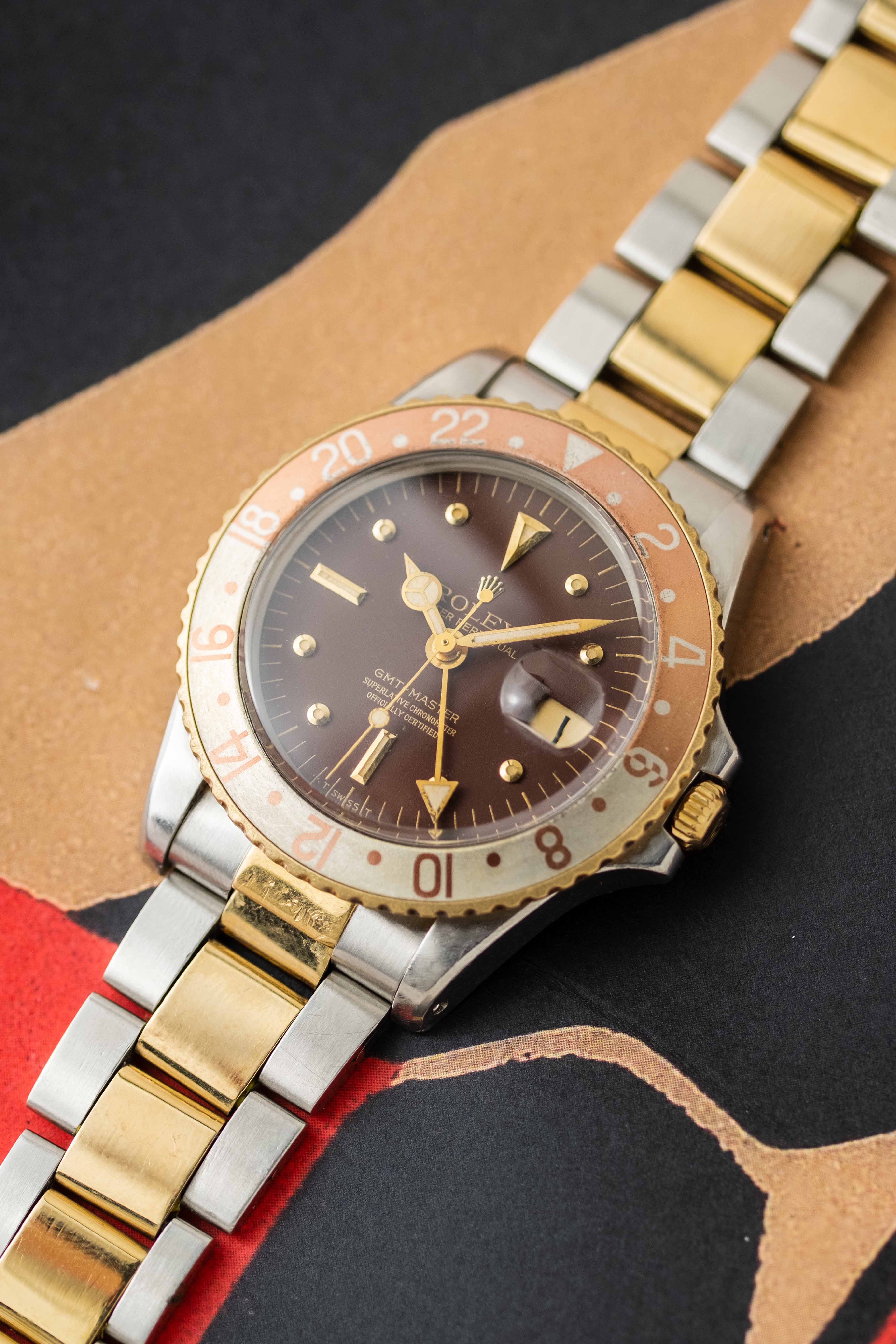 Rolex GMT-Master Ref. 1675/3 'Root Beer' Nipple Dial 1972