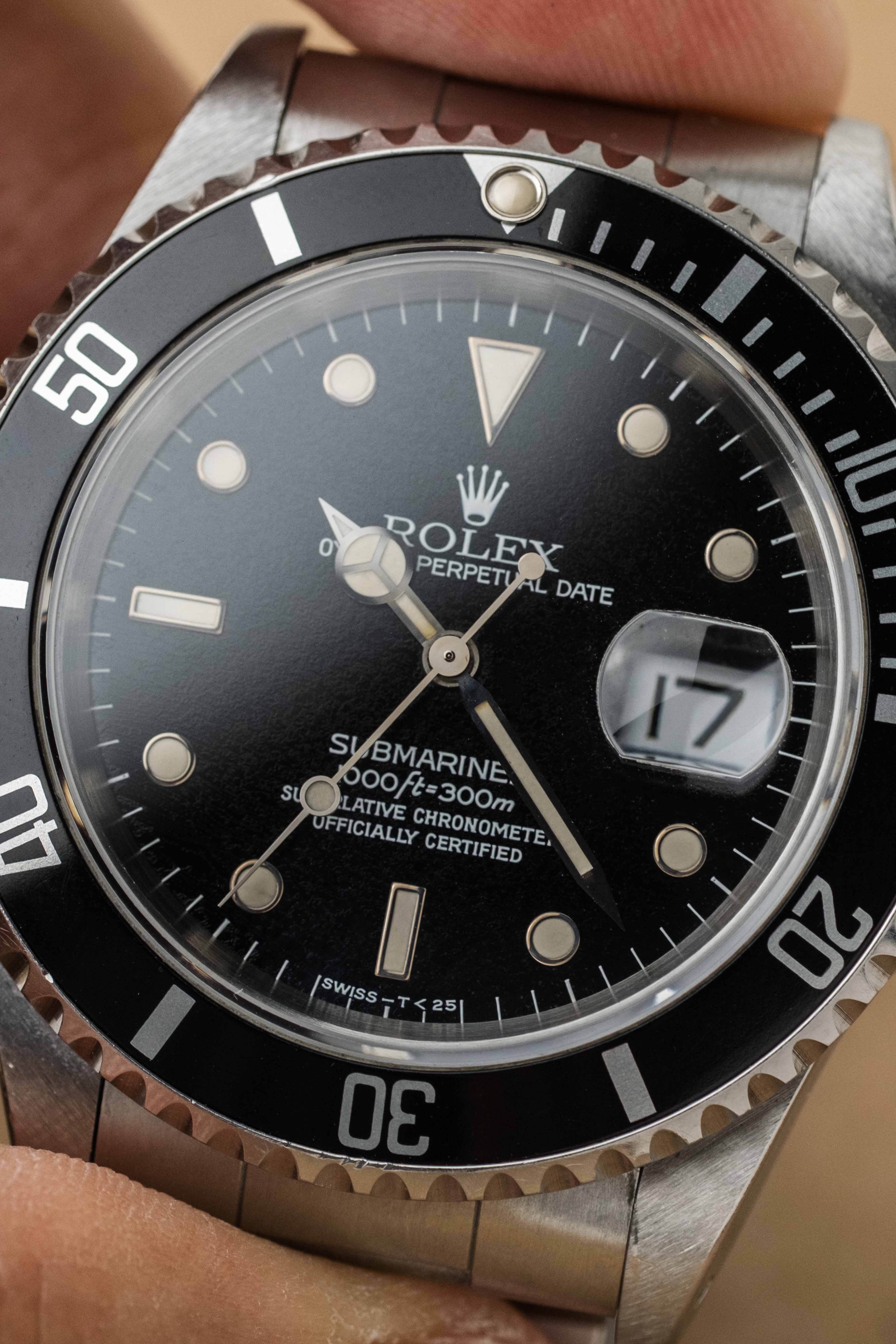 Rolex Submariner Date Ref. 16610 ‘Bubble’ Dial 1995