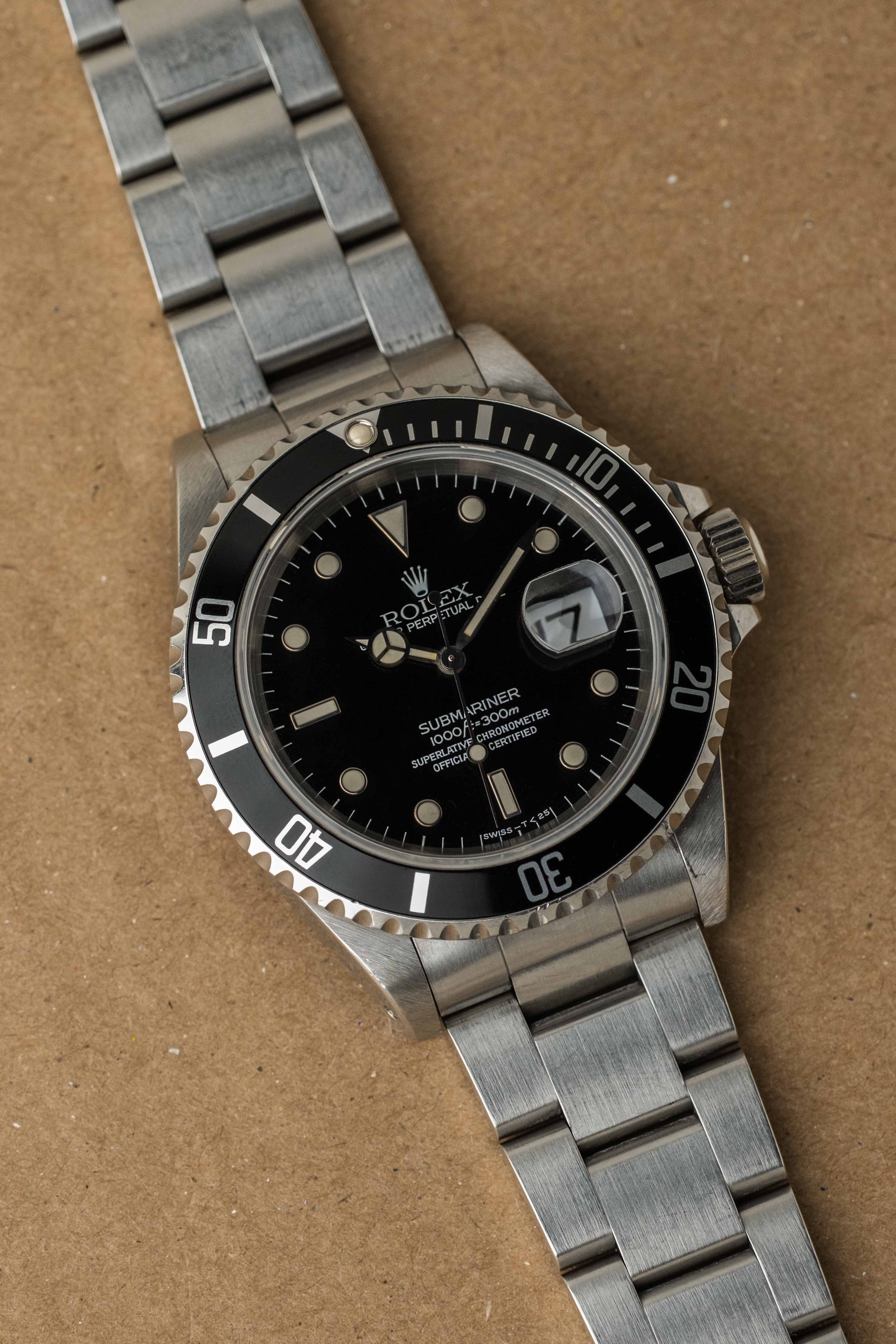 Rolex Submariner Date Ref. 16610 ‘Bubble’ Dial 1995