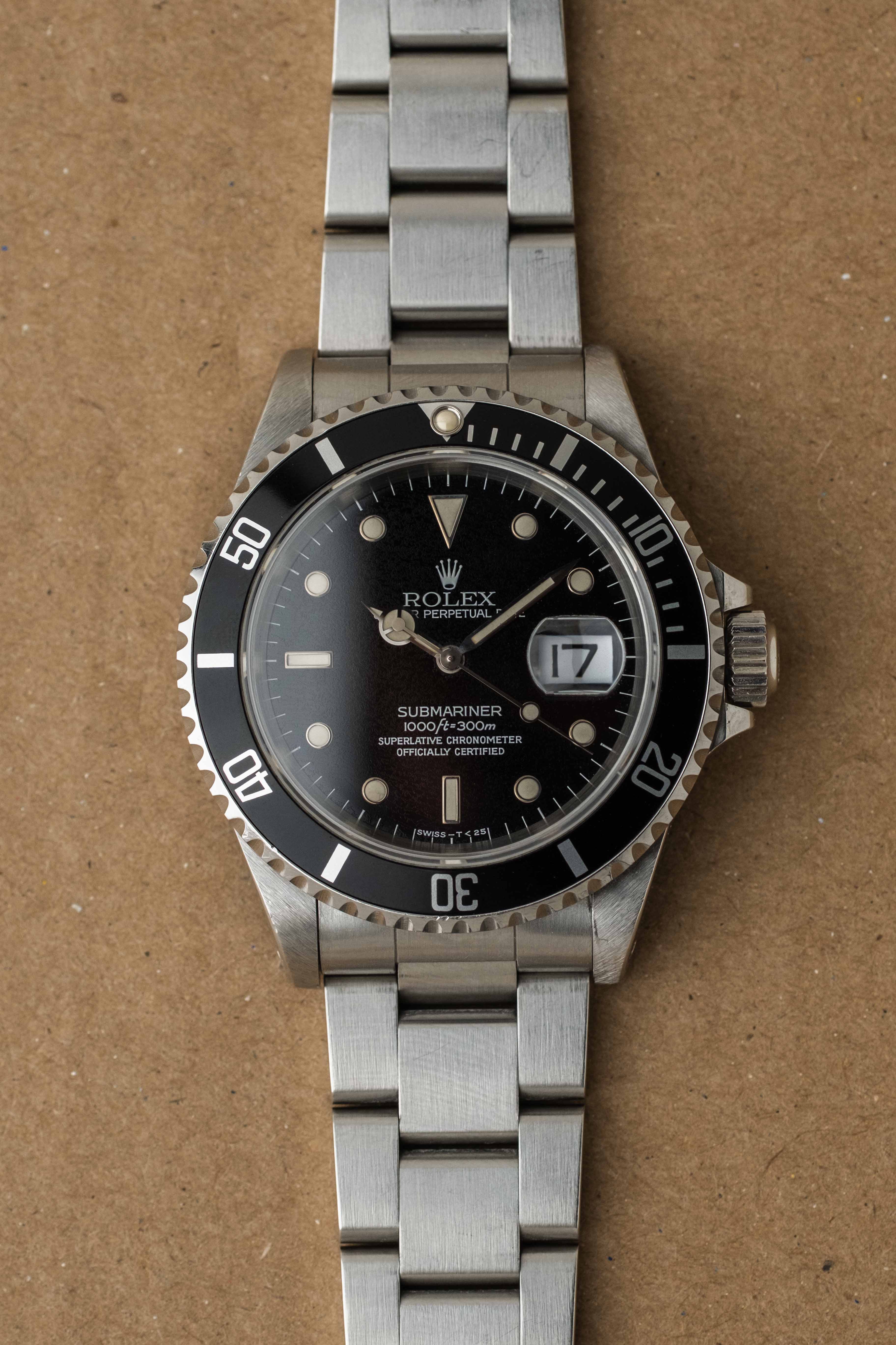 Rolex Submariner Date Ref. 16610 ‘Bubble’ Dial 1995