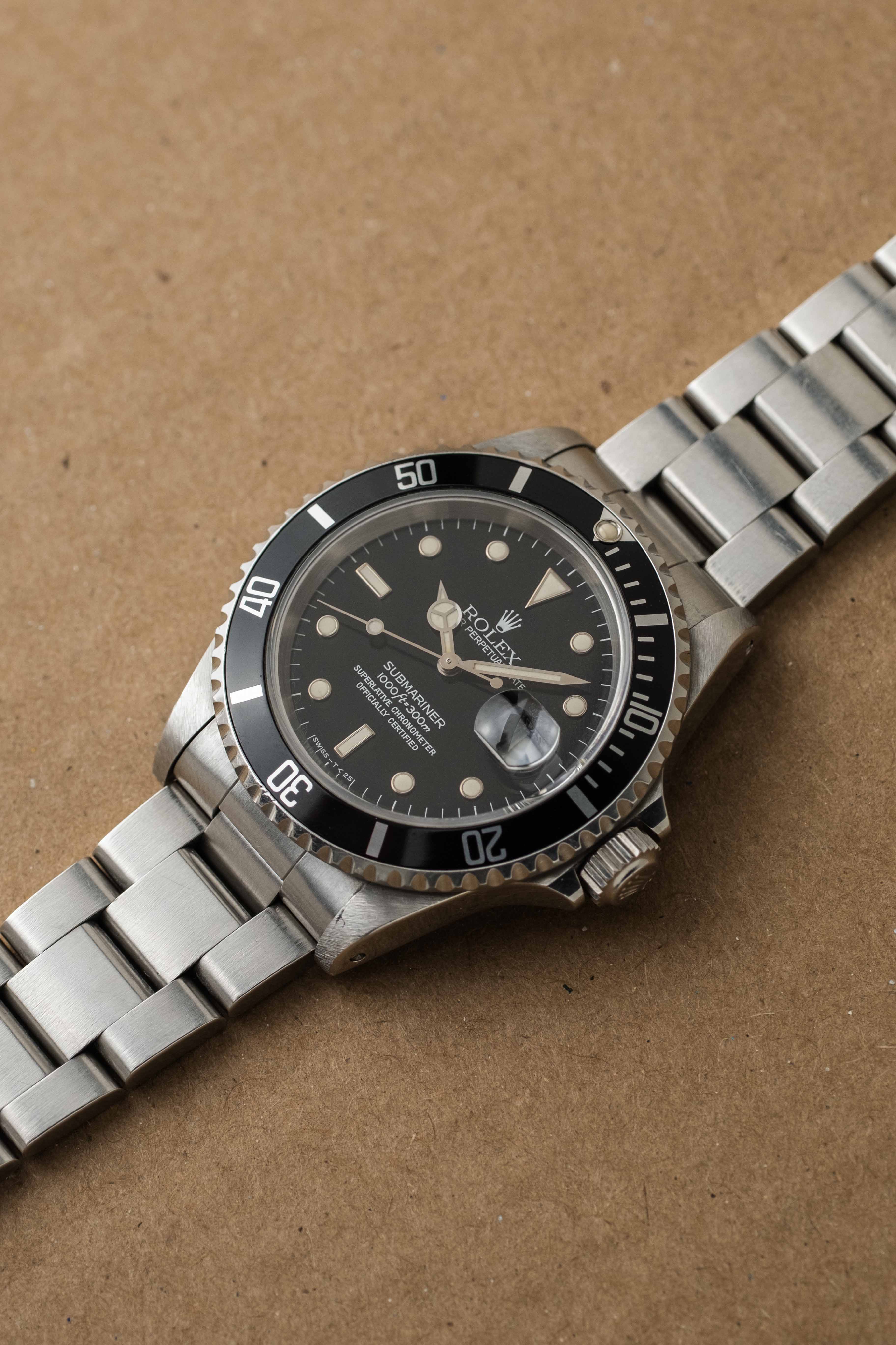 Rolex Submariner Date Ref. 16610 ‘Bubble’ Dial 1995