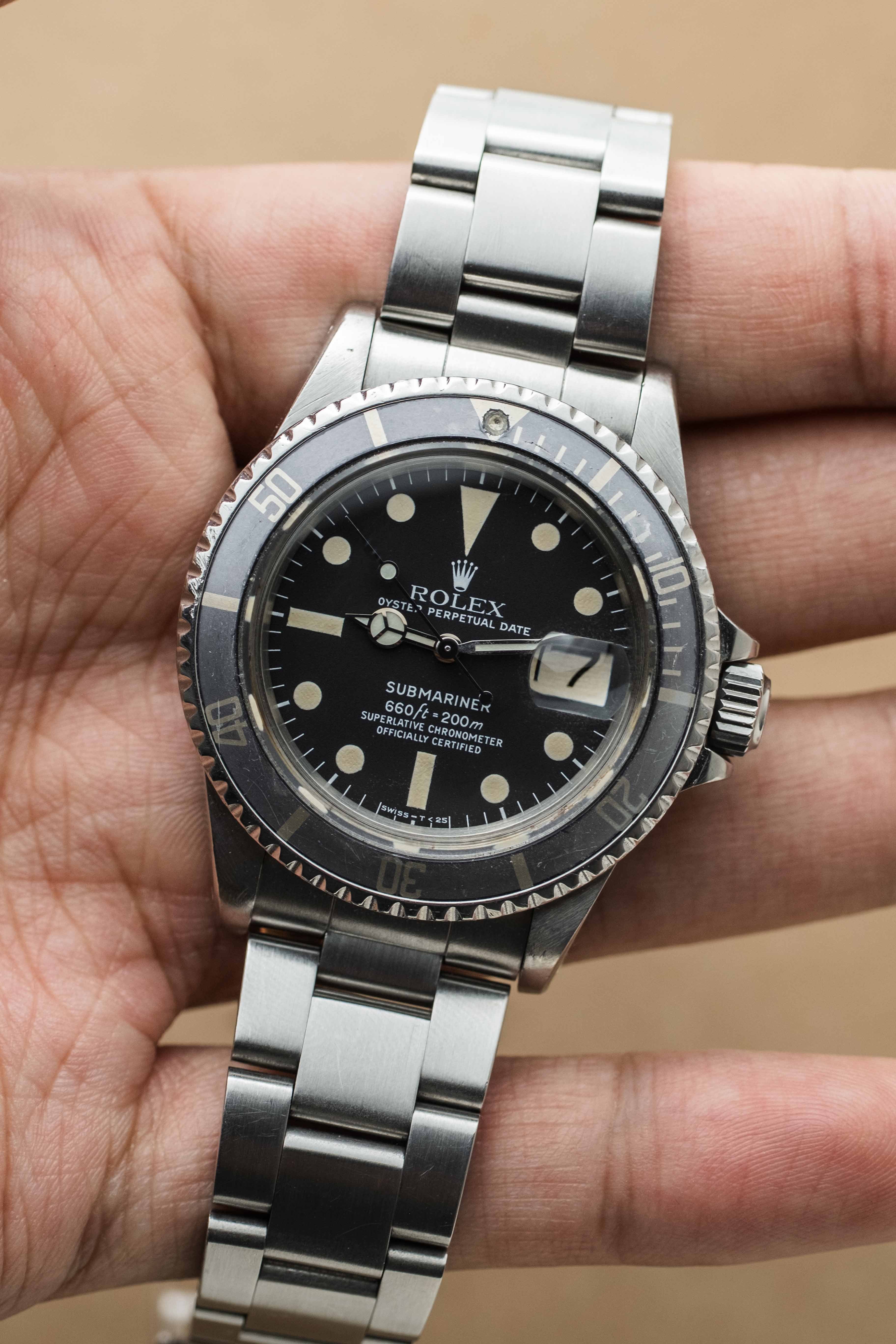 Rolex Submariner Date Ref. 1680 'Ghost' Bezel 1979