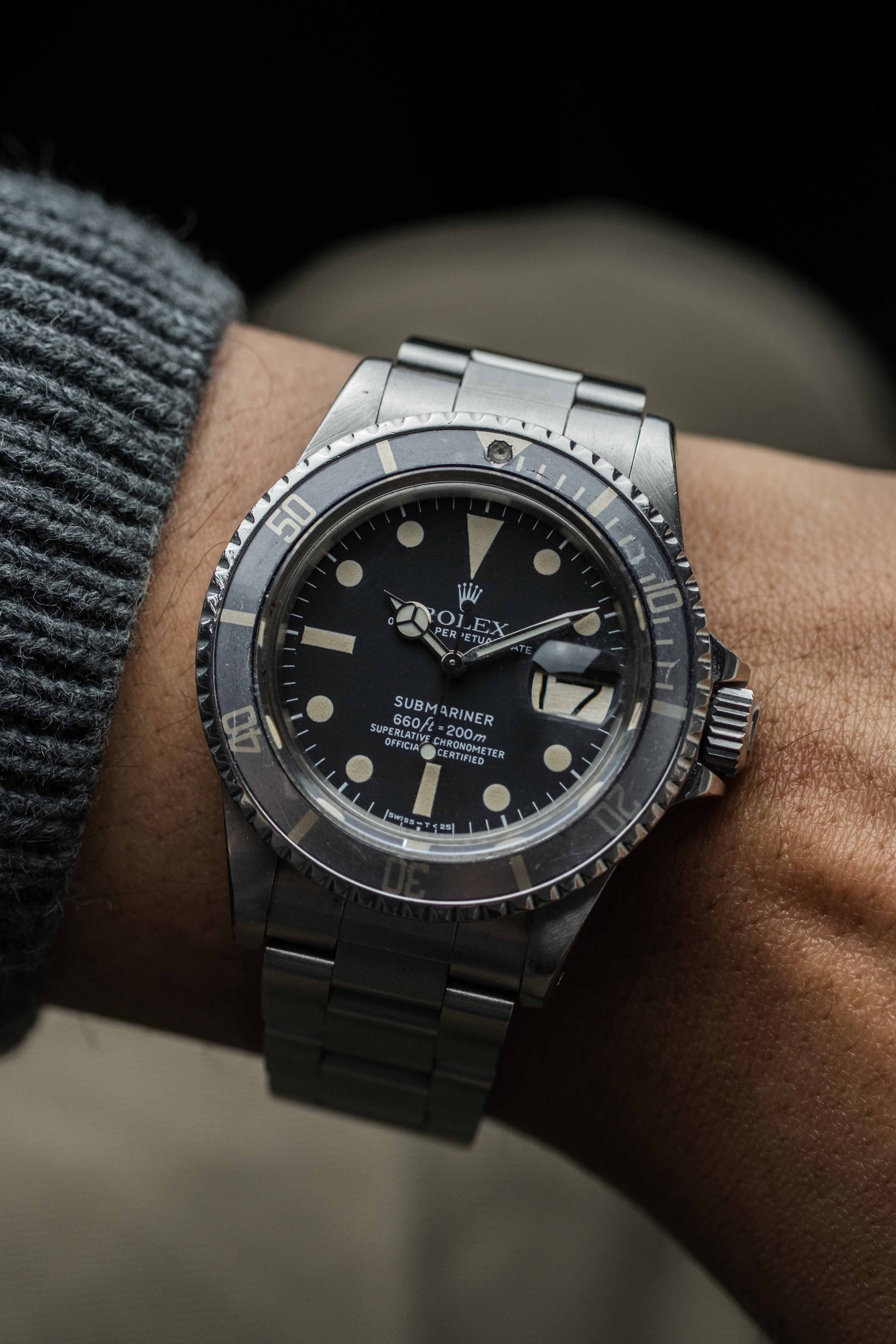Rolex Submariner Date Ref. 1680 'Ghost' Bezel 1979