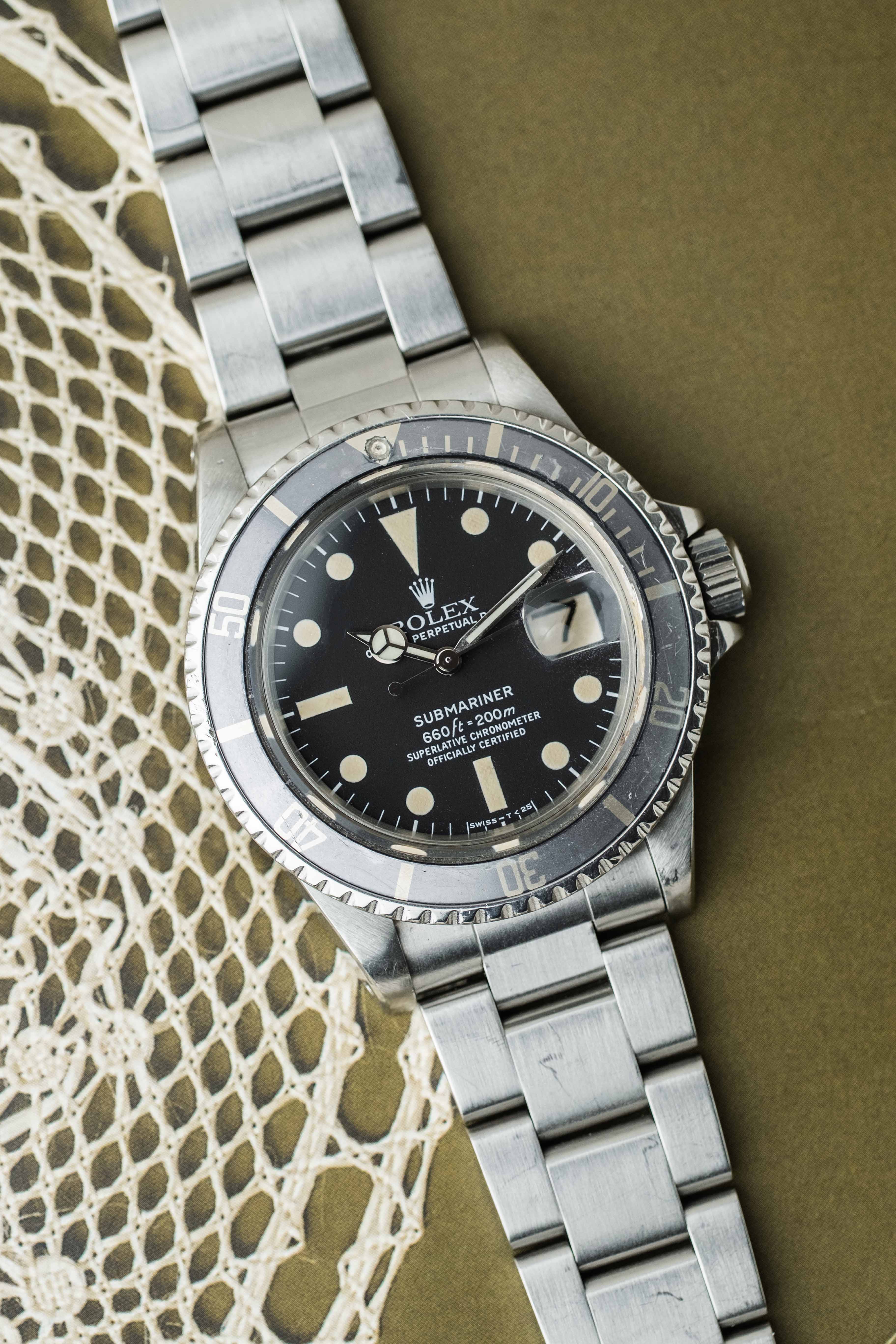 Rolex Submariner Date Ref. 1680 'Ghost' Bezel 1979