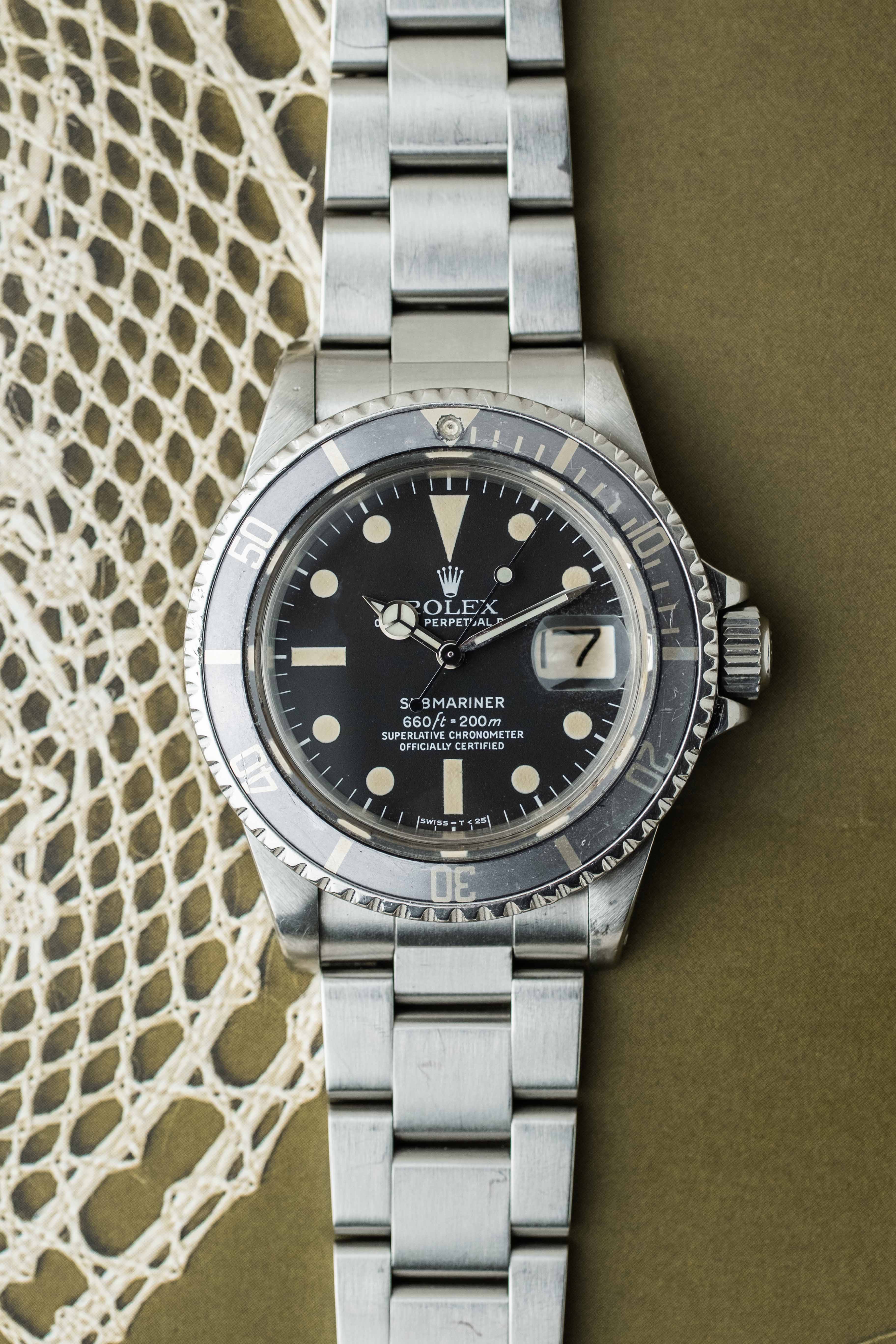 Rolex Submariner Date Ref. 1680 'Ghost' Bezel 1979