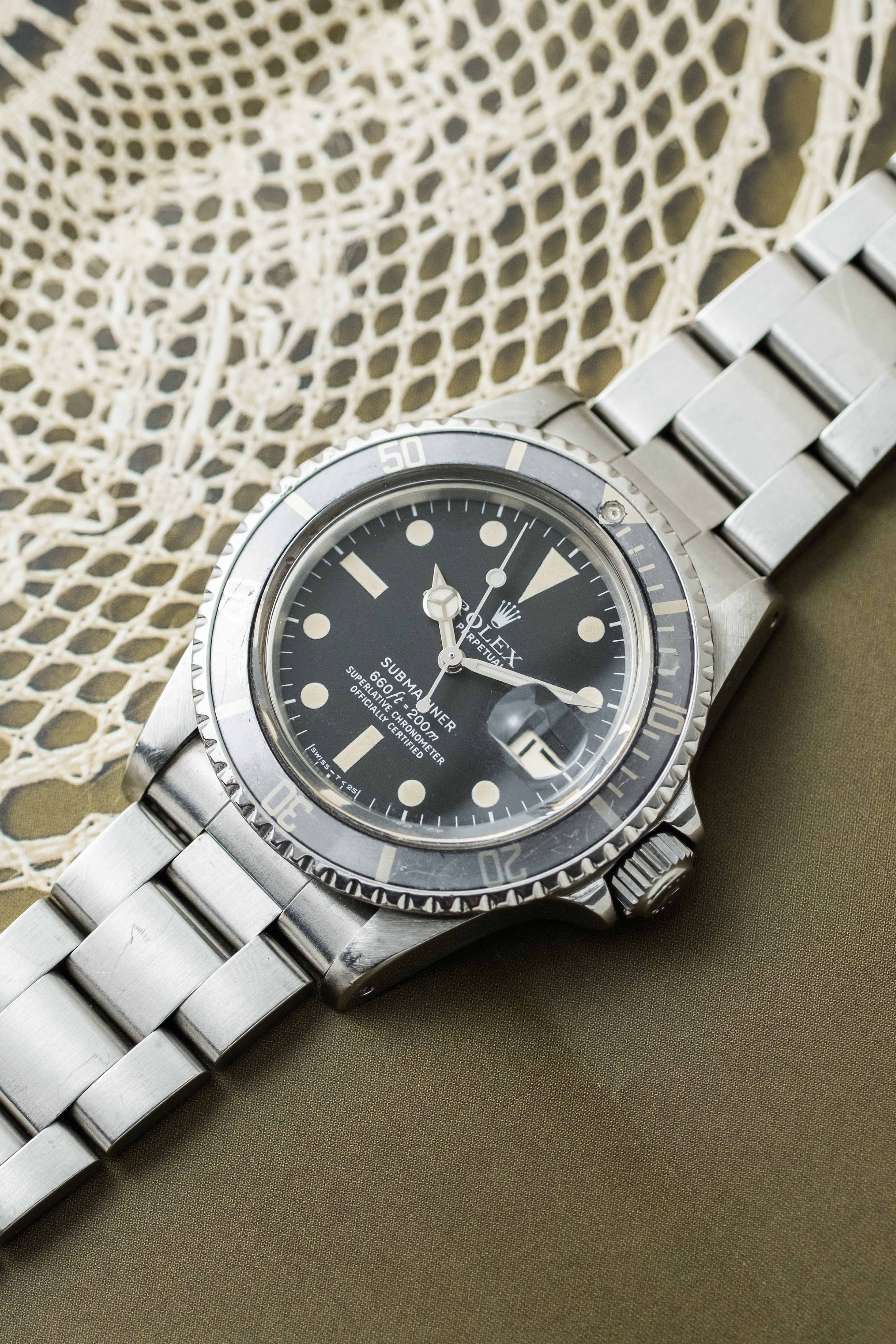 Rolex Submariner Date Ref. 1680 'Ghost' Bezel 1979