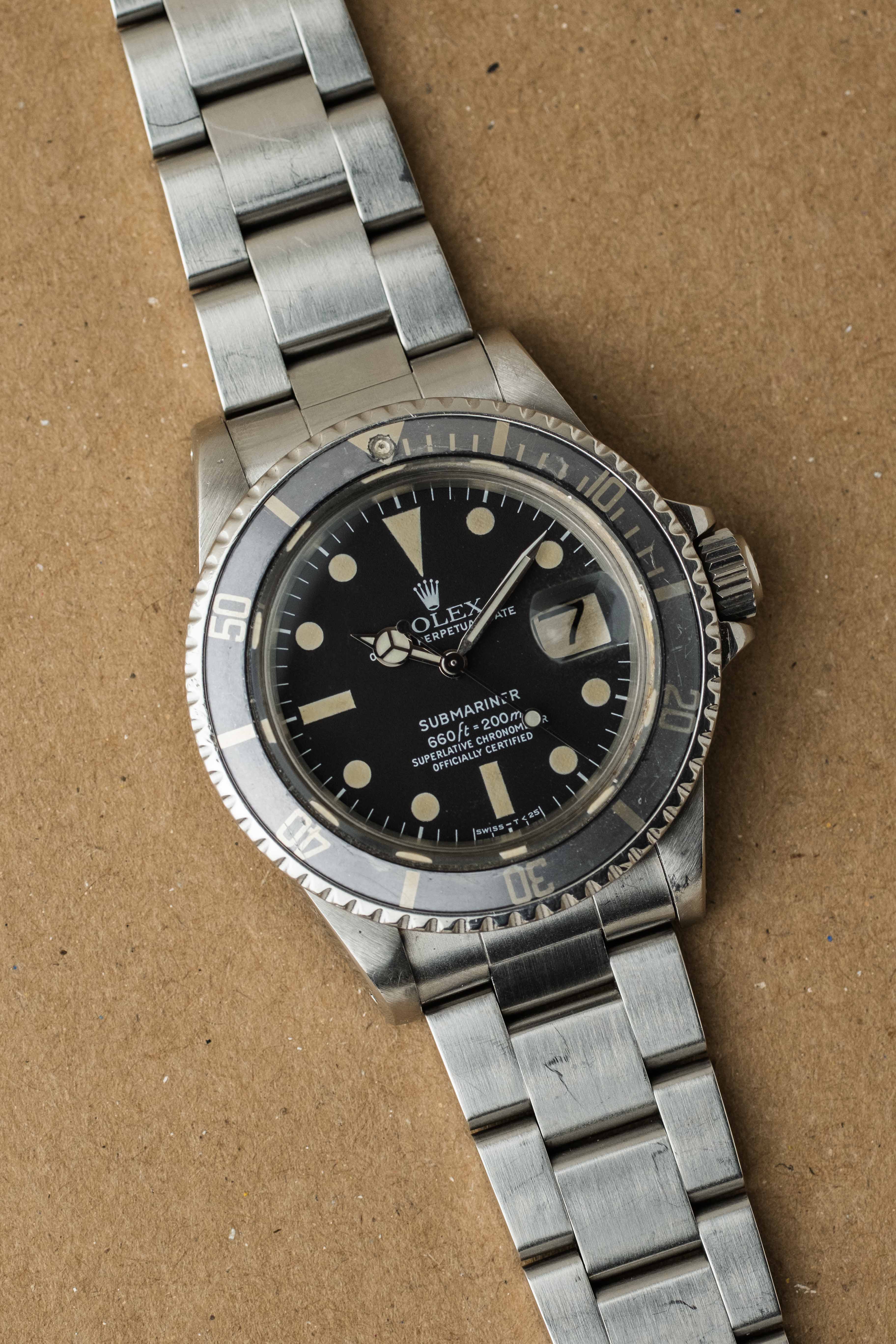 Rolex Submariner Date Ref. 1680 'Ghost' Bezel 1979