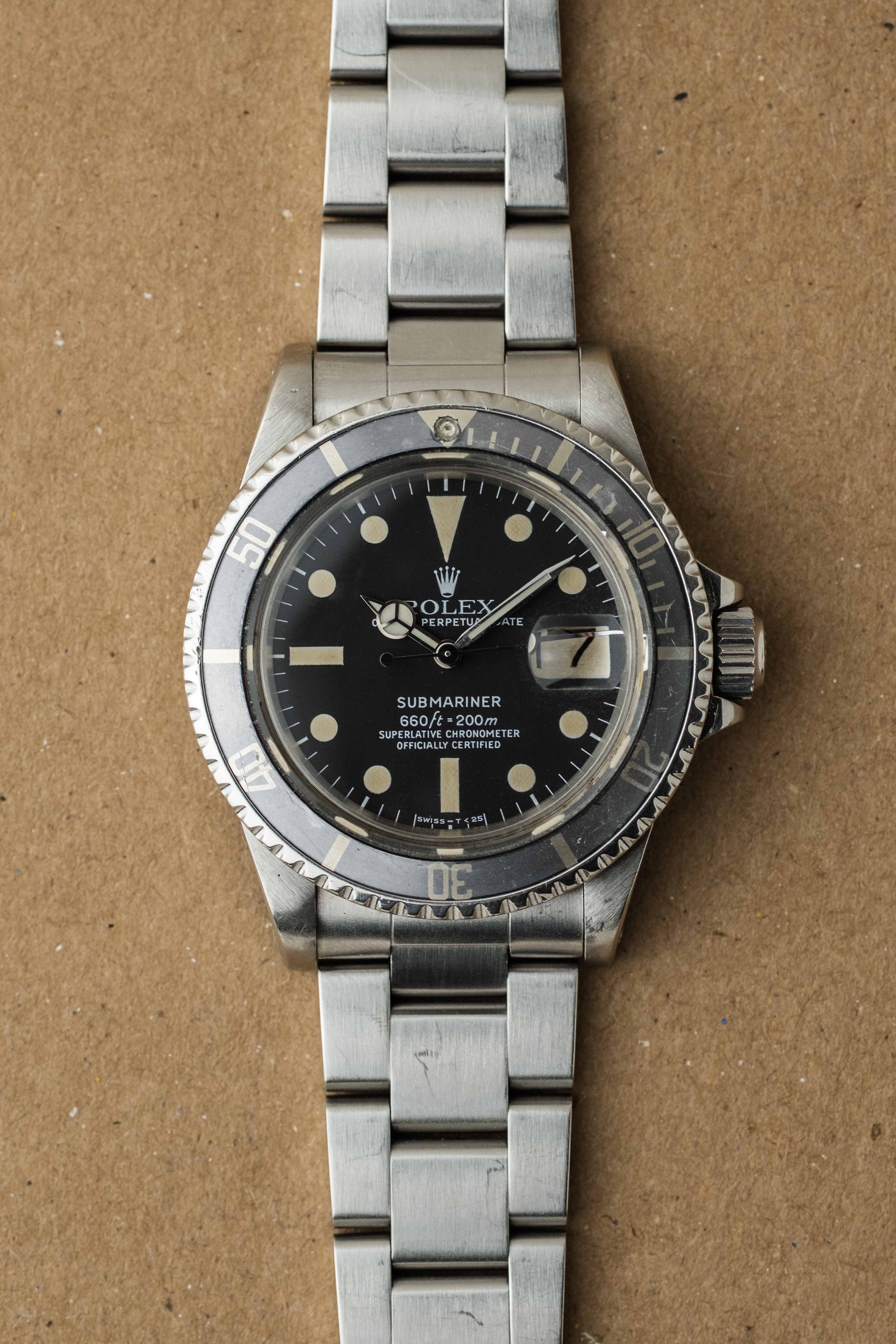 Rolex Submariner Date Ref. 1680 'Ghost' Bezel 1979