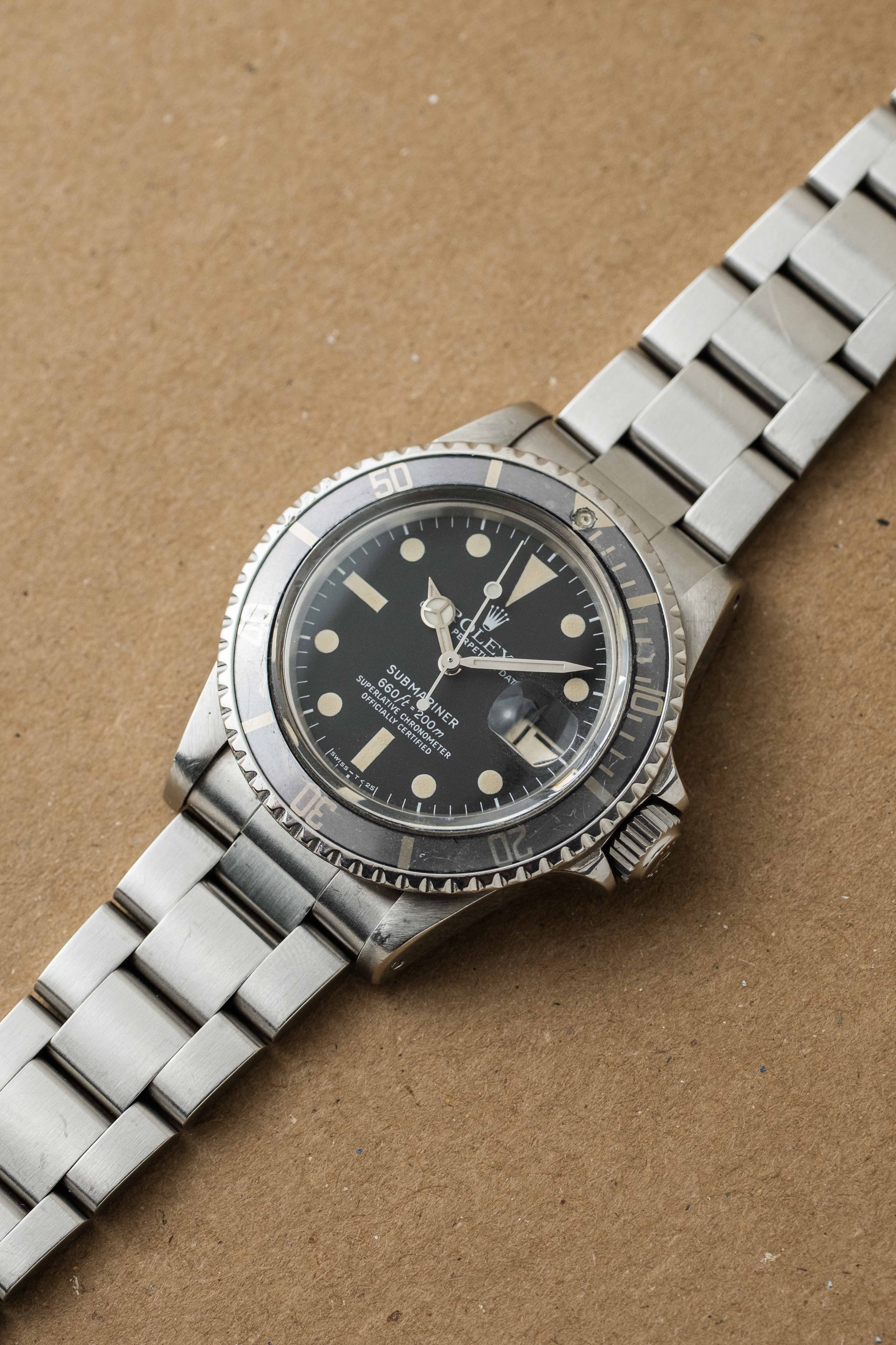 Rolex Submariner Date Ref. 1680 'Ghost' Bezel 1979
