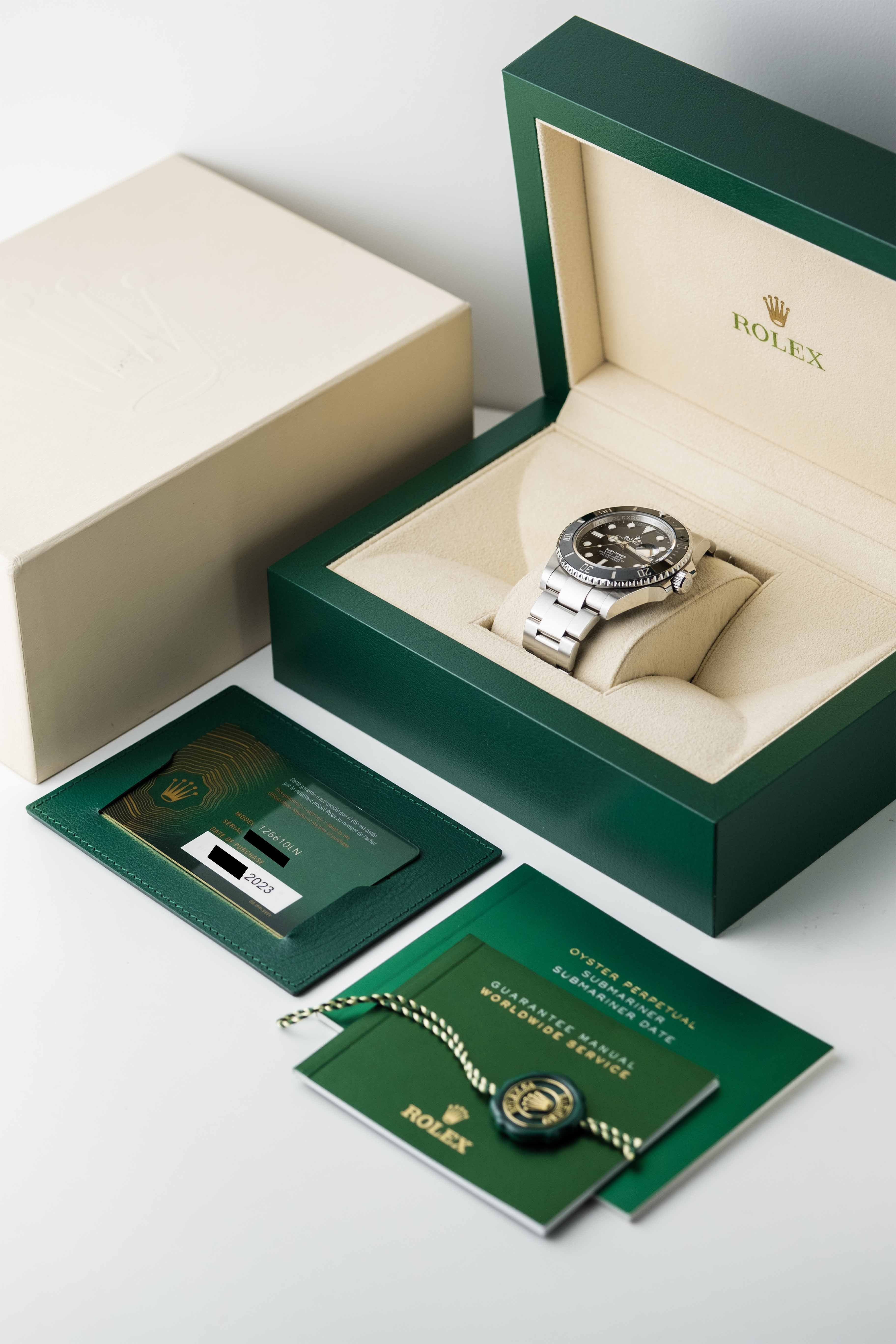 Rolex Submariner Date Ref. 126610LN 2023 w/ Box & Papers