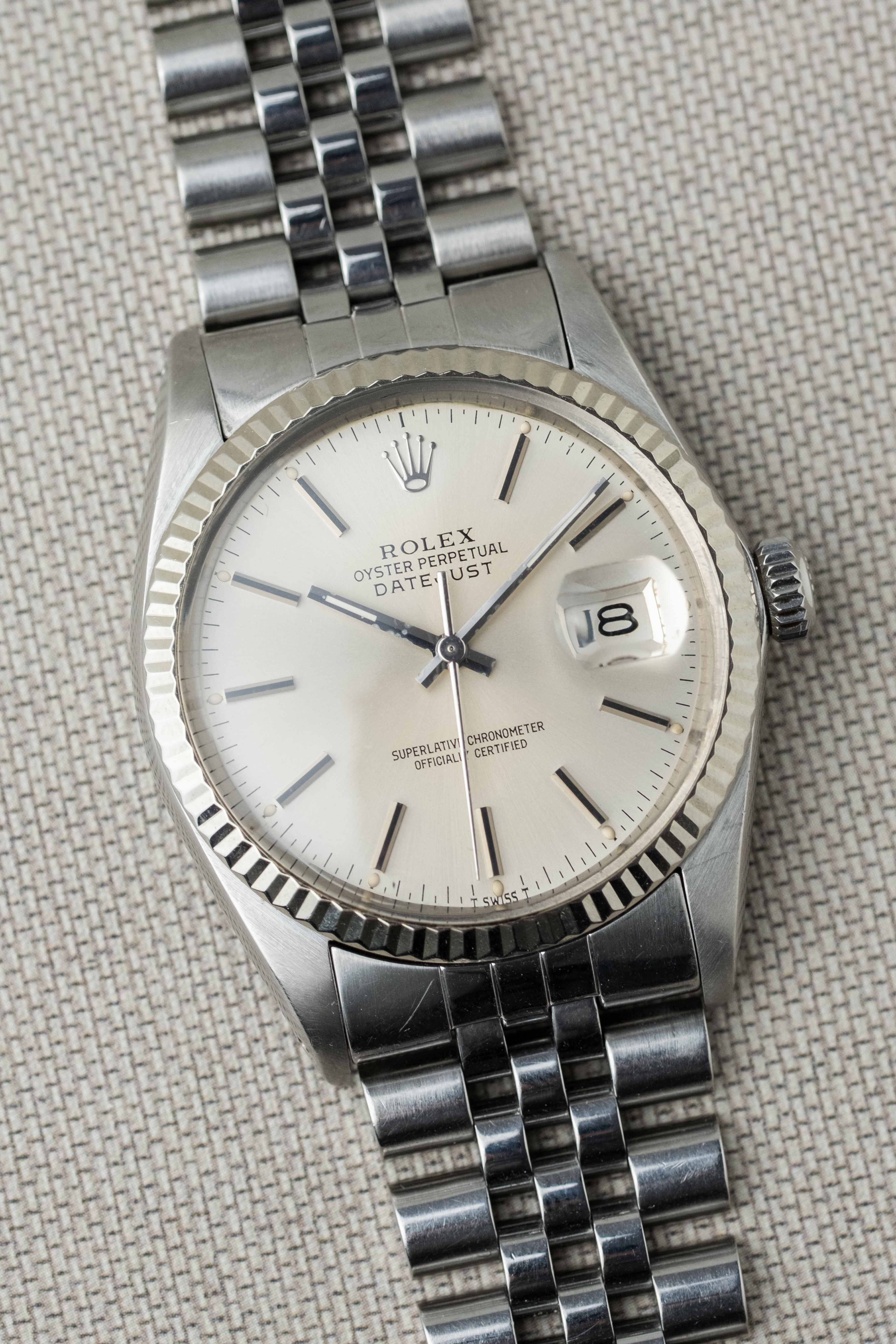 Rolex Datejust Ref. 16014 'Silver' Dial 1980