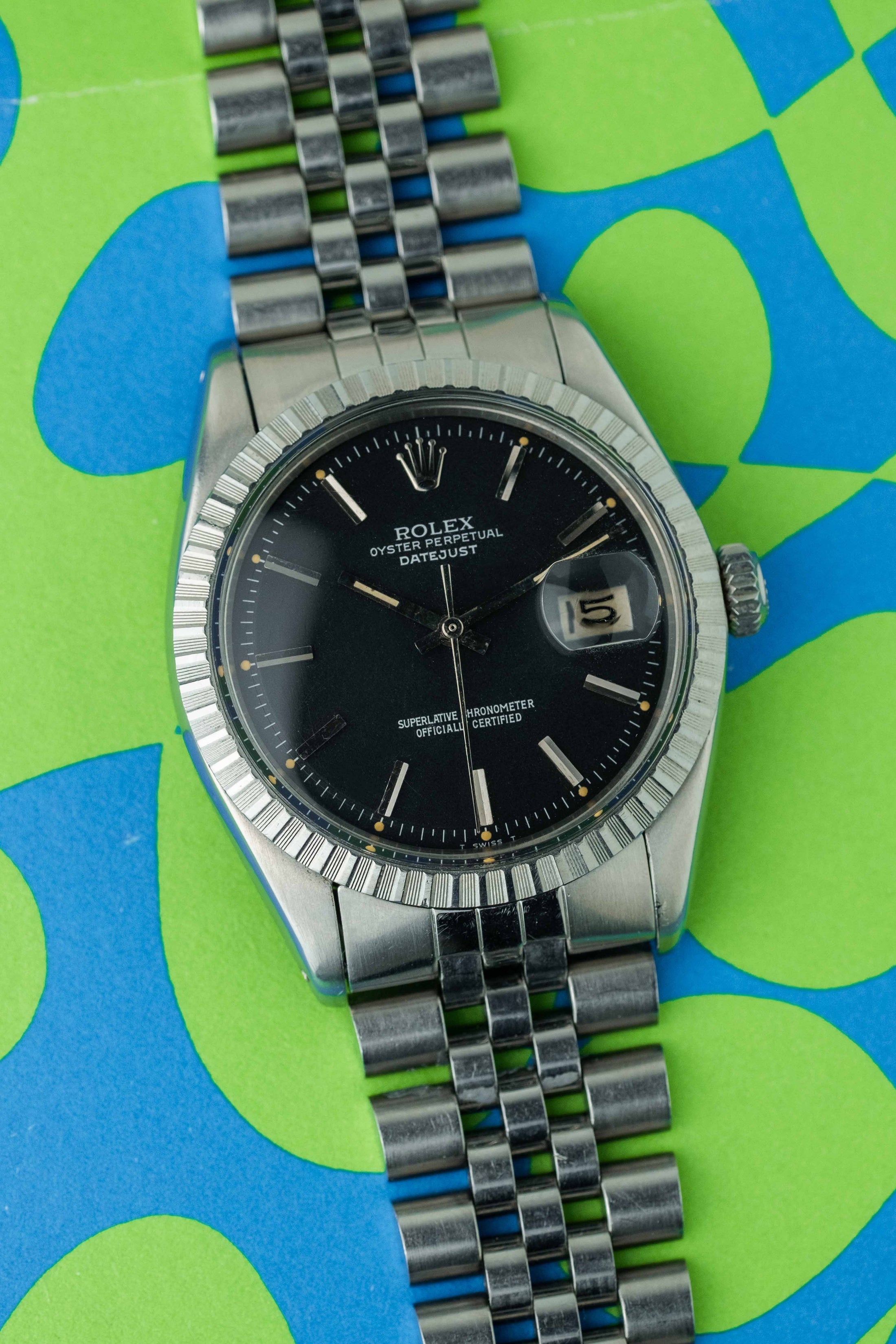 Rolex Datejust Ref. 1603 'Matte Black' Dial 1978 | Vintage & Pre-Owned ...