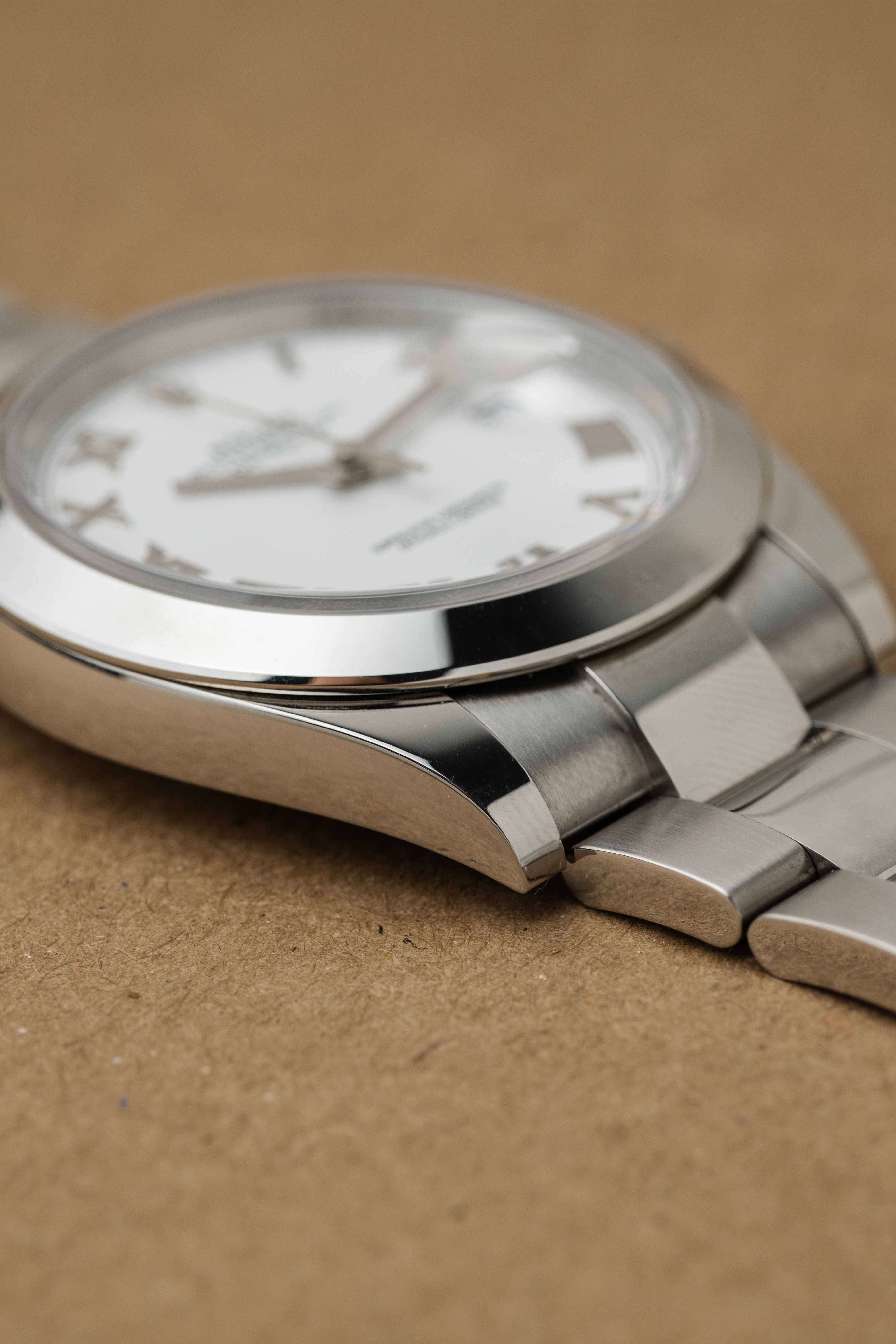 Rolex Datejust 41mm Ref. 126300 'White Roman' Dial 2022 w/ Box & Papers