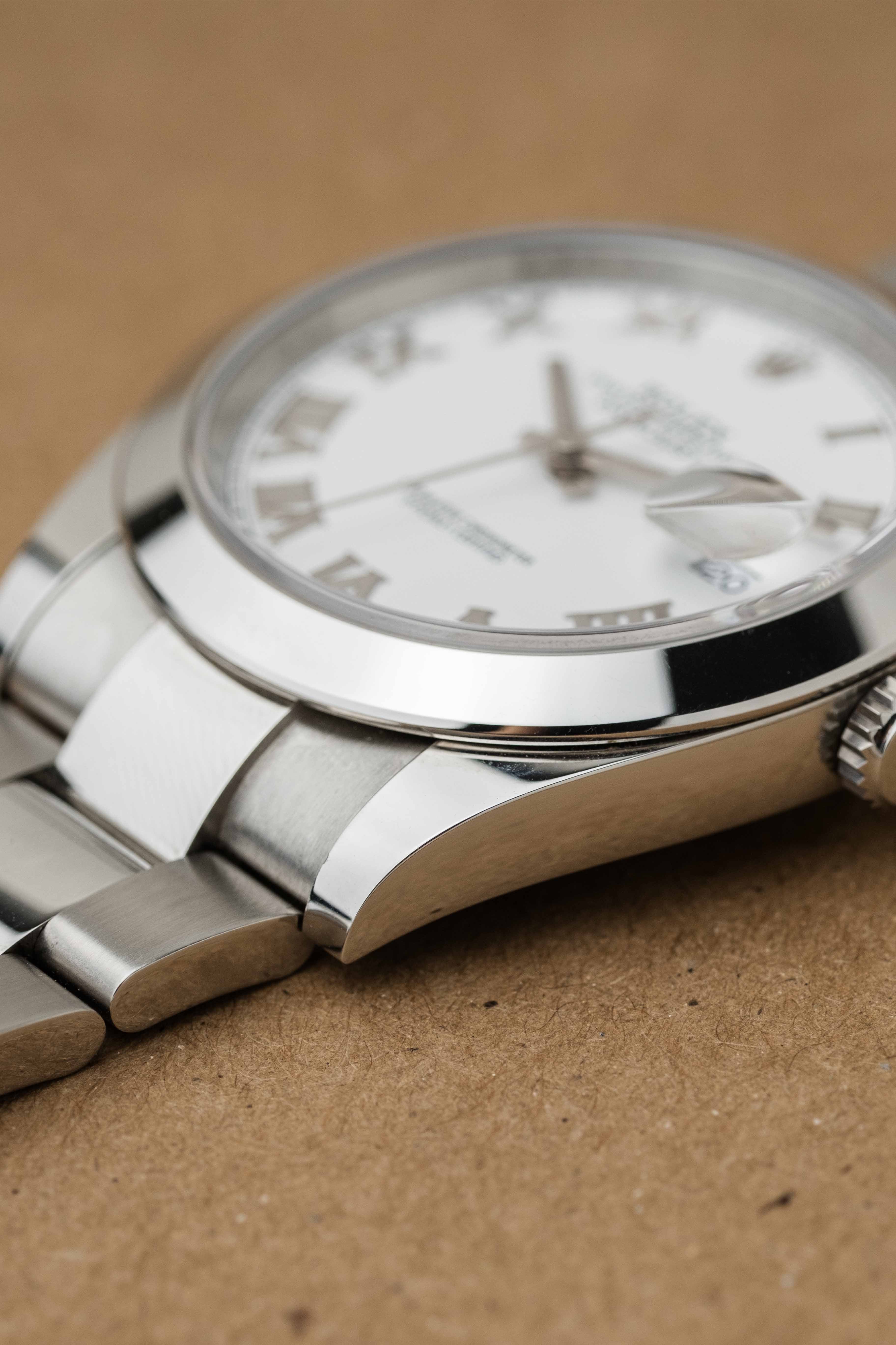 Rolex Datejust 41mm Ref. 126300 'White Roman' Dial 2022 w/ Box & Papers