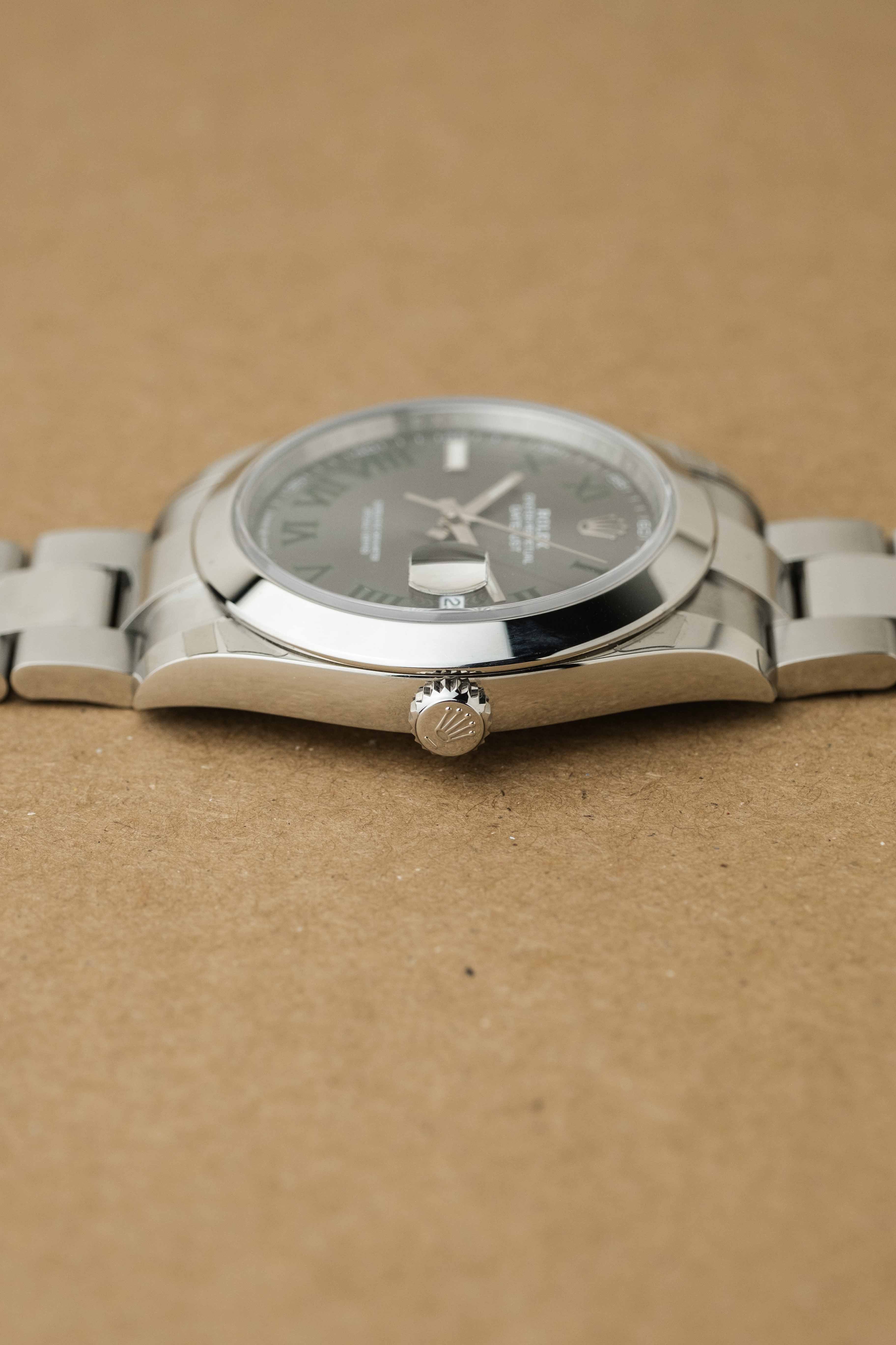 Rolex Datejust 41mm Ref. 126300 'Wimbledon' Dial 2021 w/ Box & Papers