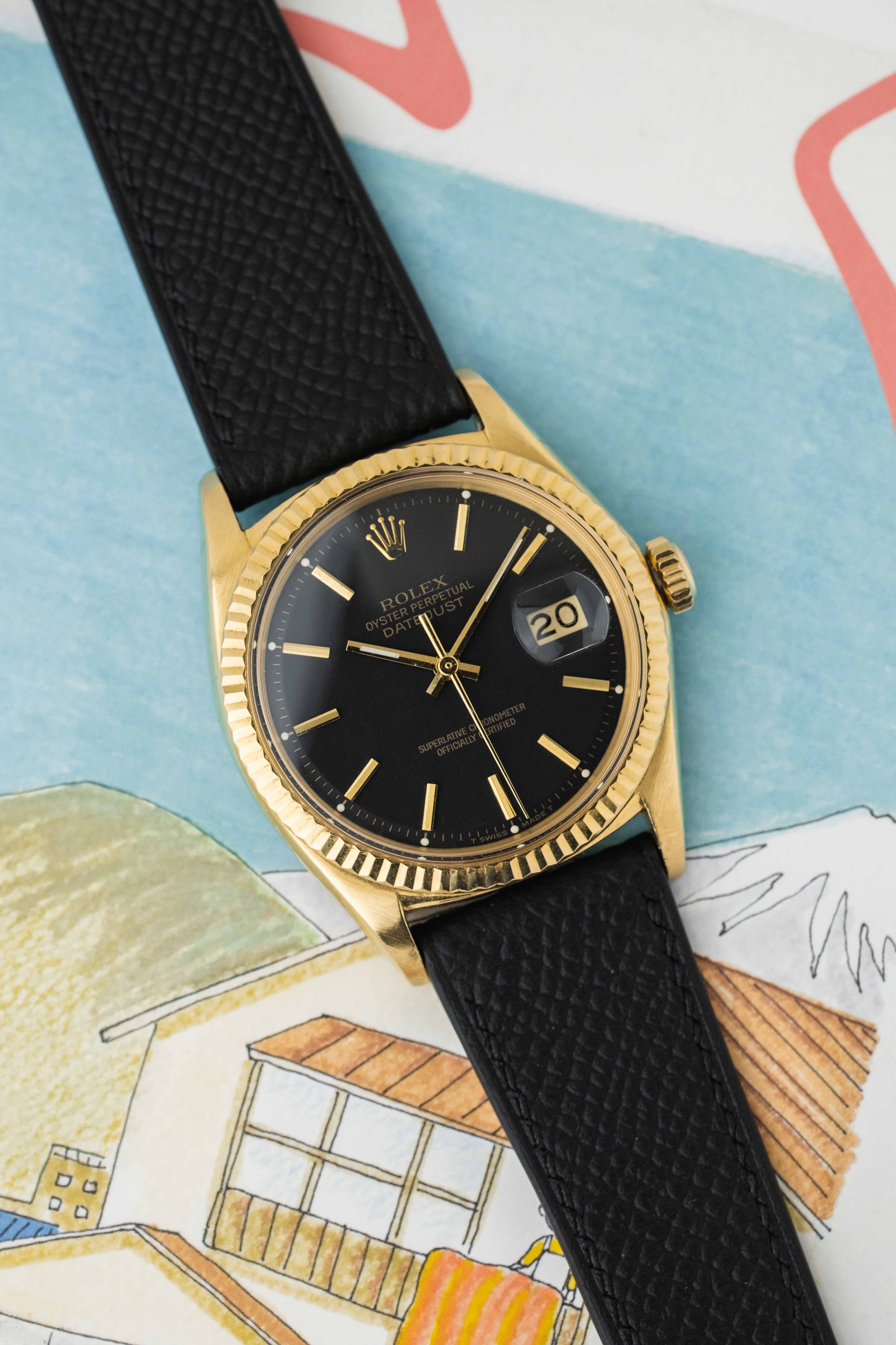 Rolex Datejust Ref. 1601/8 'Black Matte' Dial 1971