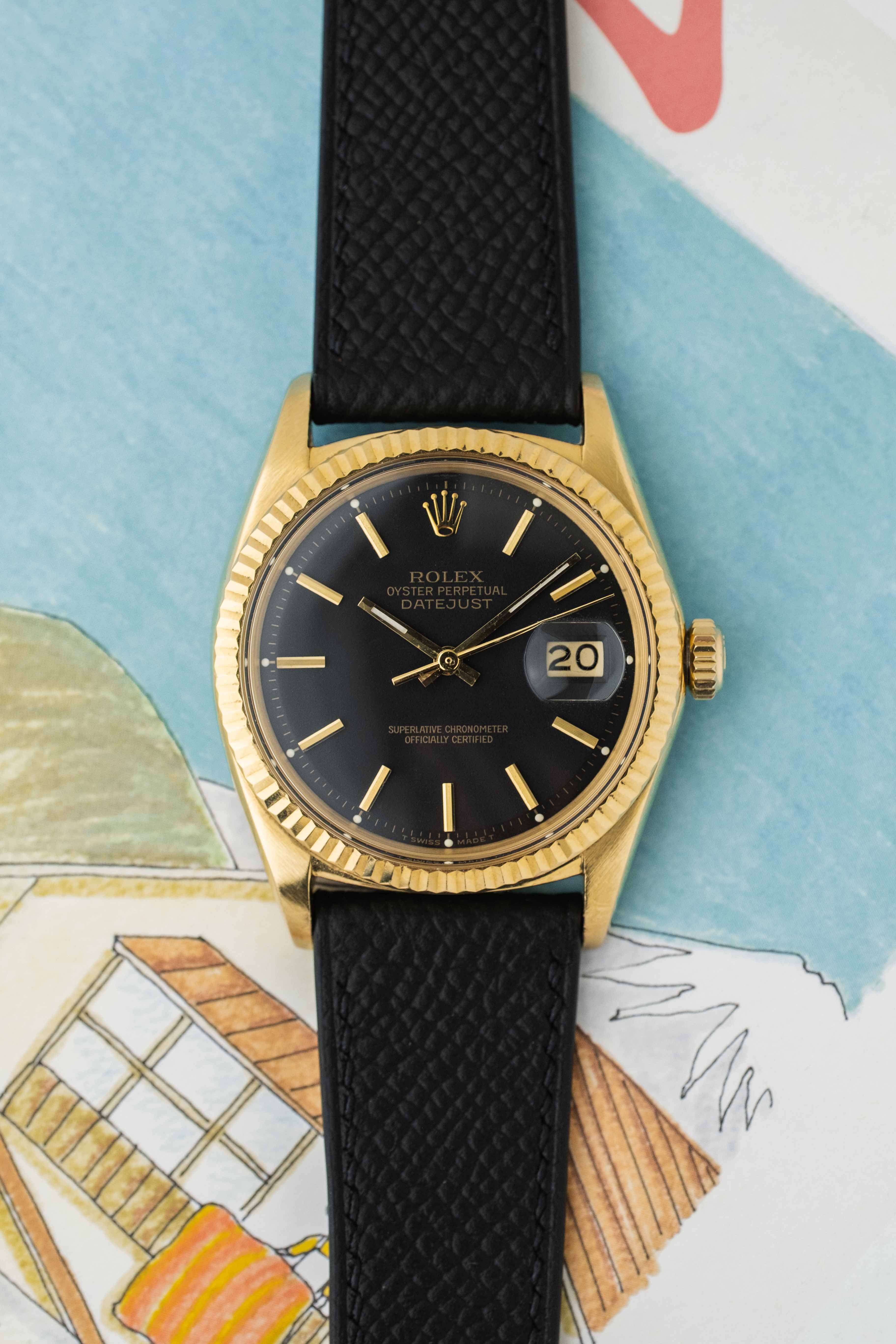 Rolex Datejust Ref. 1601/8 'Black Matte' Dial 1971