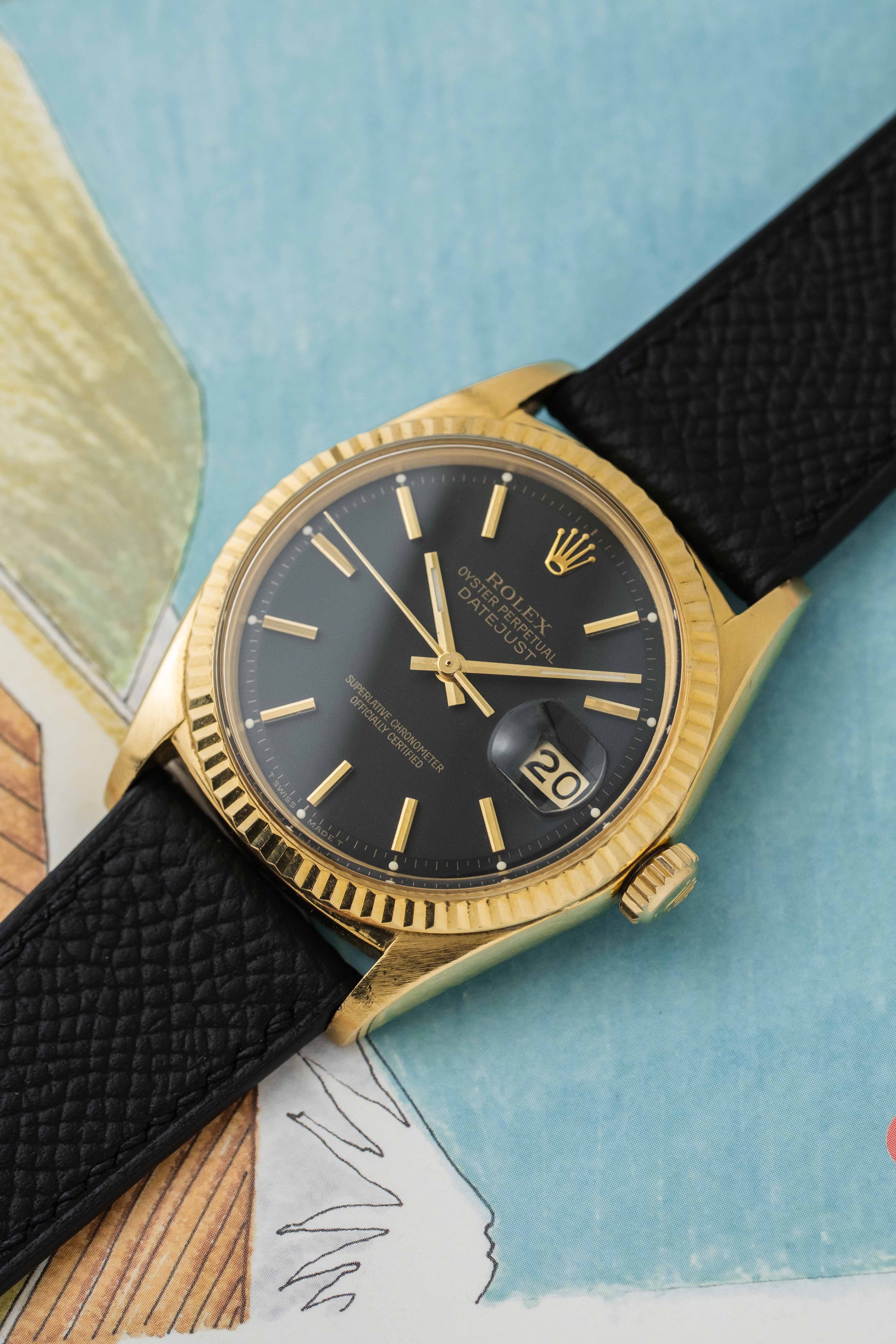 Rolex Datejust Ref. 1601/8 'Black Matte' Dial 1971