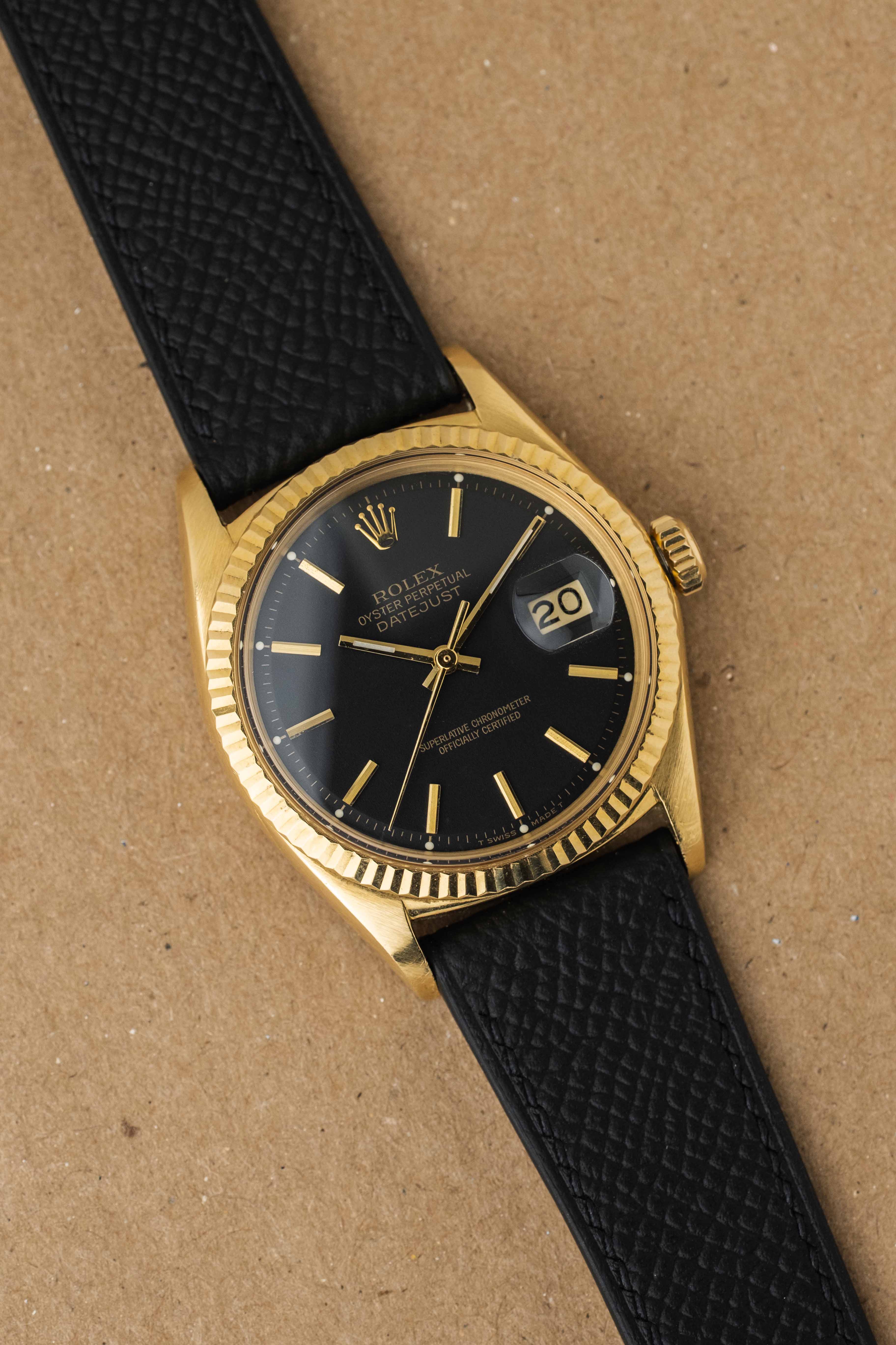 Rolex Datejust Ref. 1601/8 'Black Matte' Dial 1971