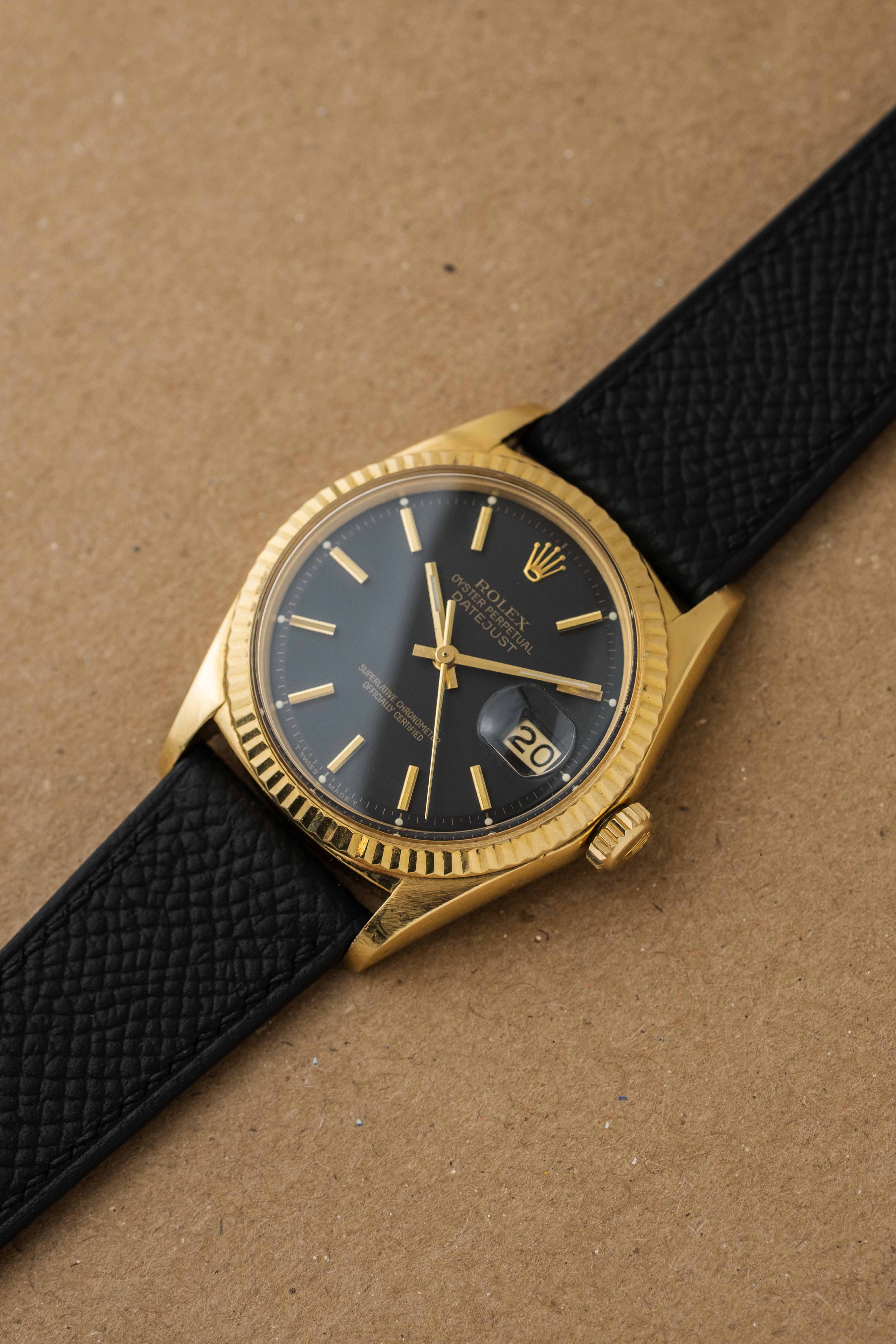 Rolex Datejust Ref. 1601/8 'Black Matte' Dial 1971
