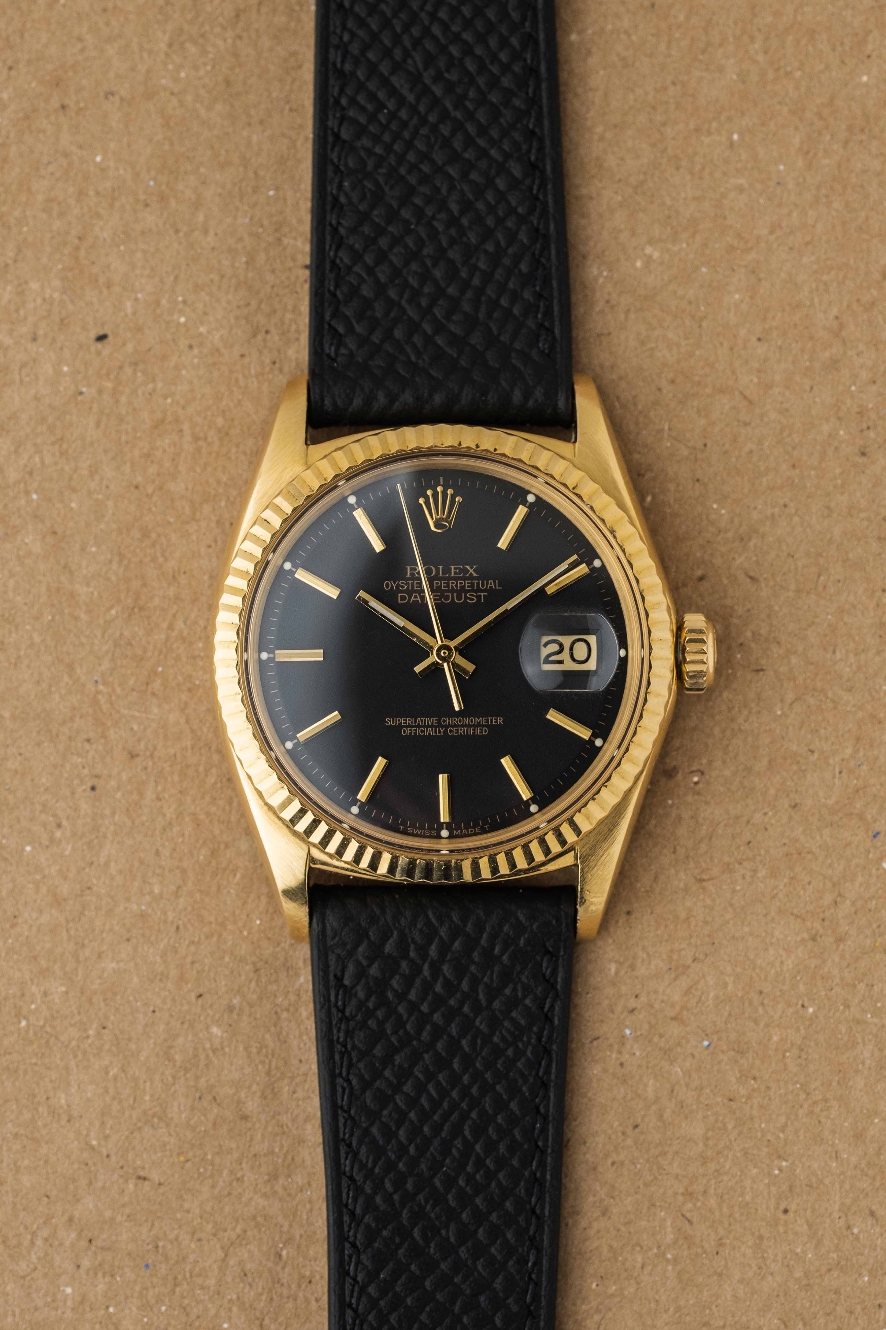 Rolex Datejust Ref. 1601/8 'Black Matte' Dial 1971